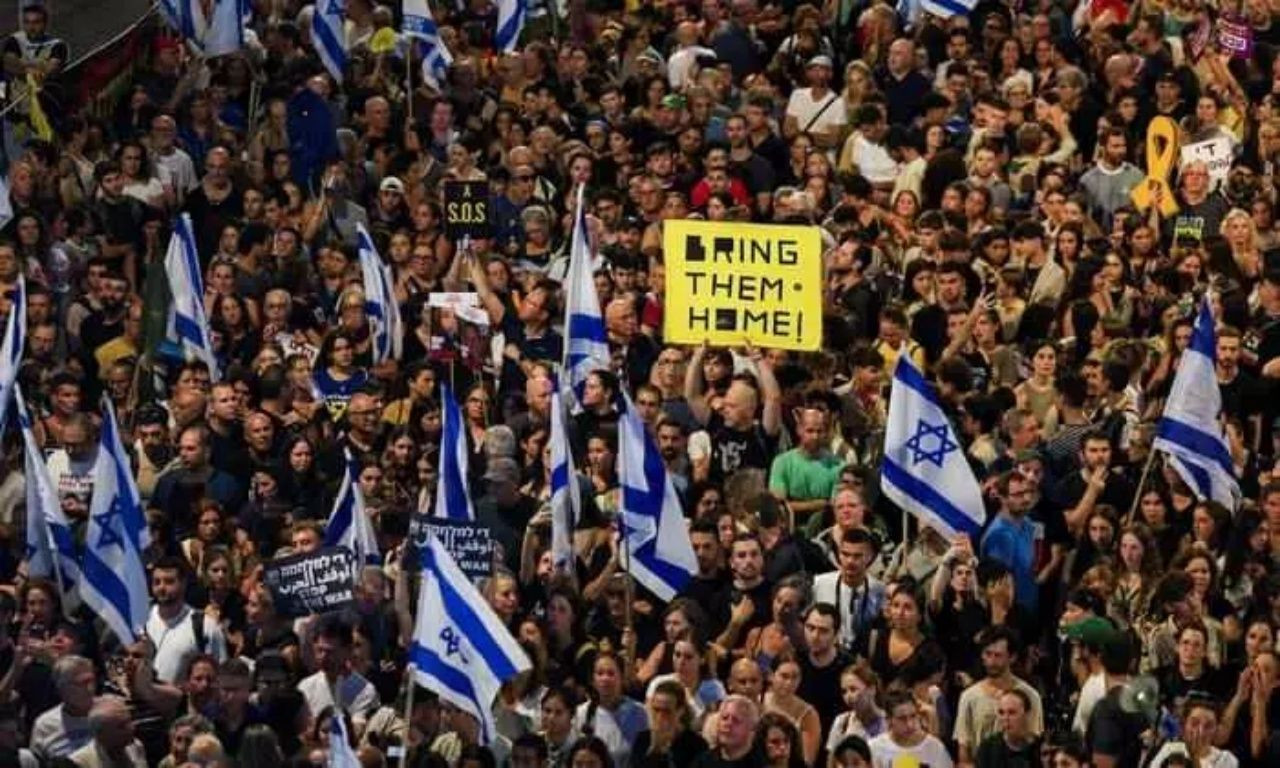 İsrail'de hayat durdu! Yeni işgal planı rehine ailerini ayağa kaldırdı! 32 kişi gözaltında - Sayfa 5