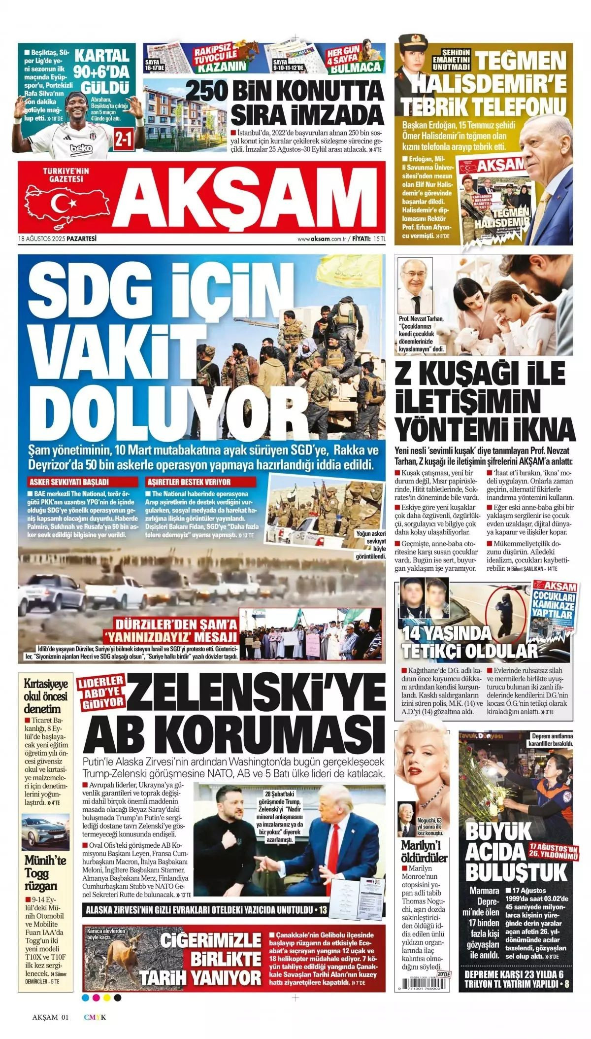 "Seni yalnız bırakmayız" Trump-Zelenski görüşmesine 5 Avrupalı lider gidiyor... - Sayfa 3