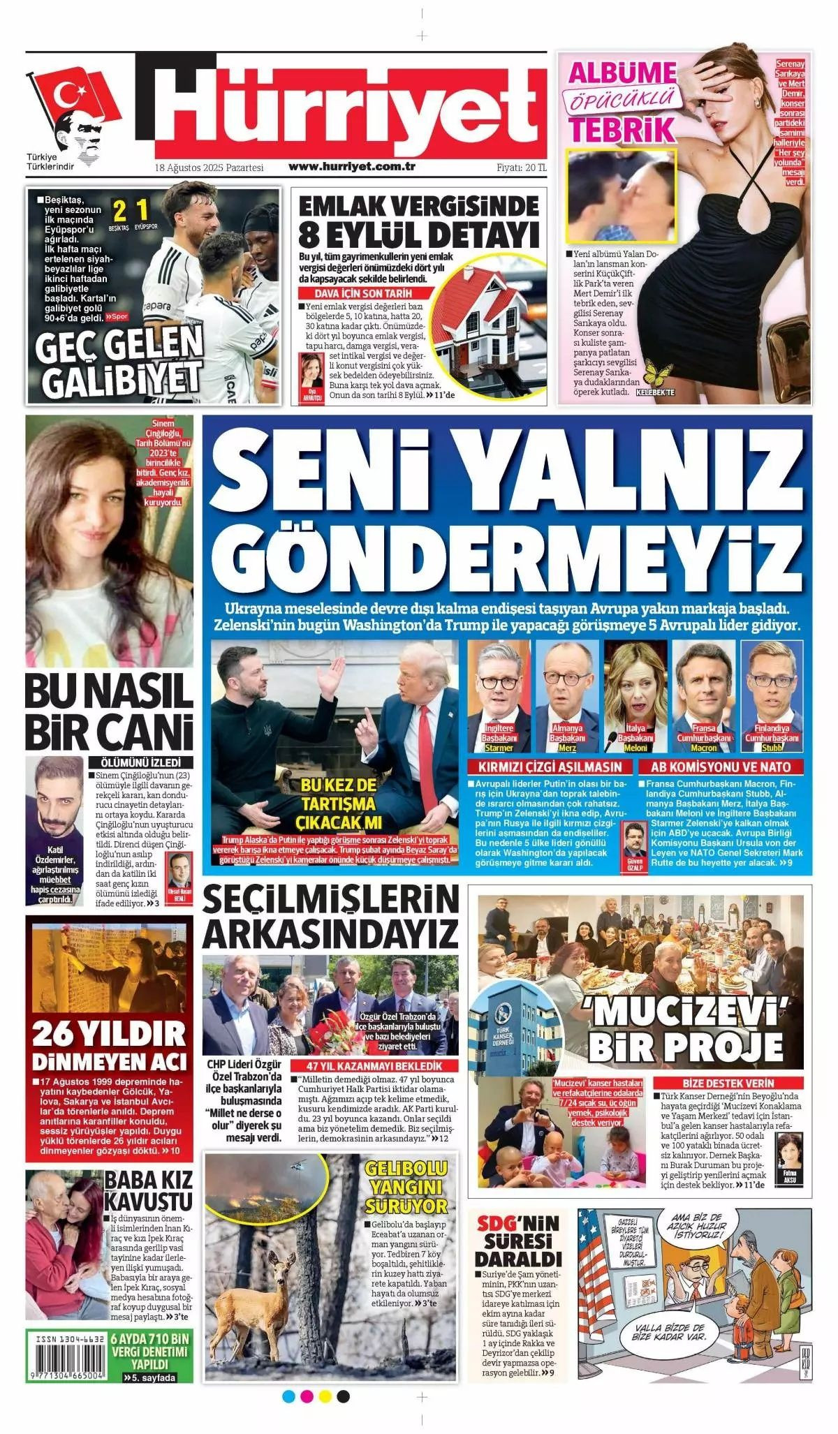 "Seni yalnız bırakmayız" Trump-Zelenski görüşmesine 5 Avrupalı lider gidiyor... - Sayfa 1