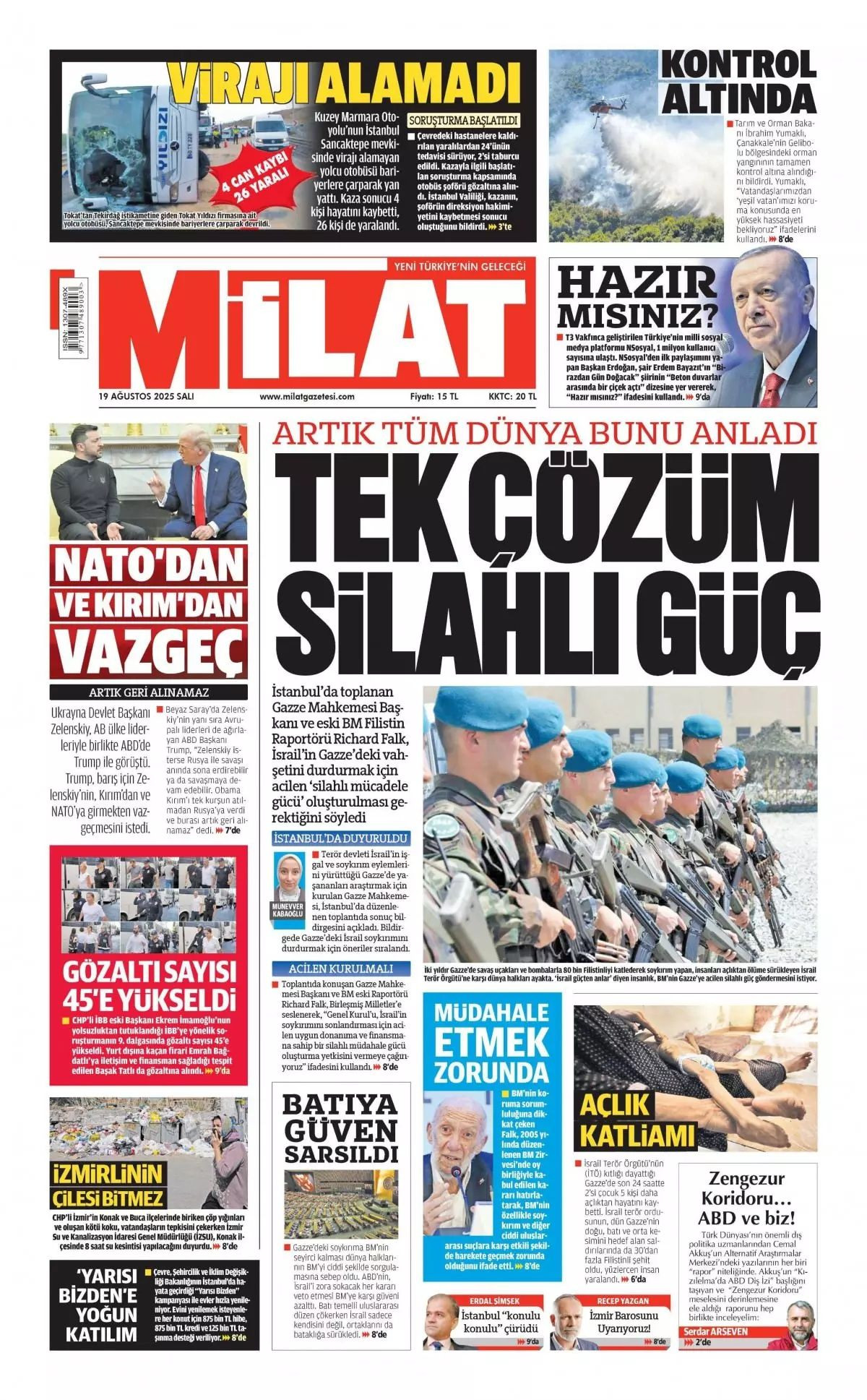 Haritalar savaşı: Dünyanın gözü Beyaz Saray'daydı... Savaşın sona ermesi için hangi taraf ne talep etti? - Sayfa 8