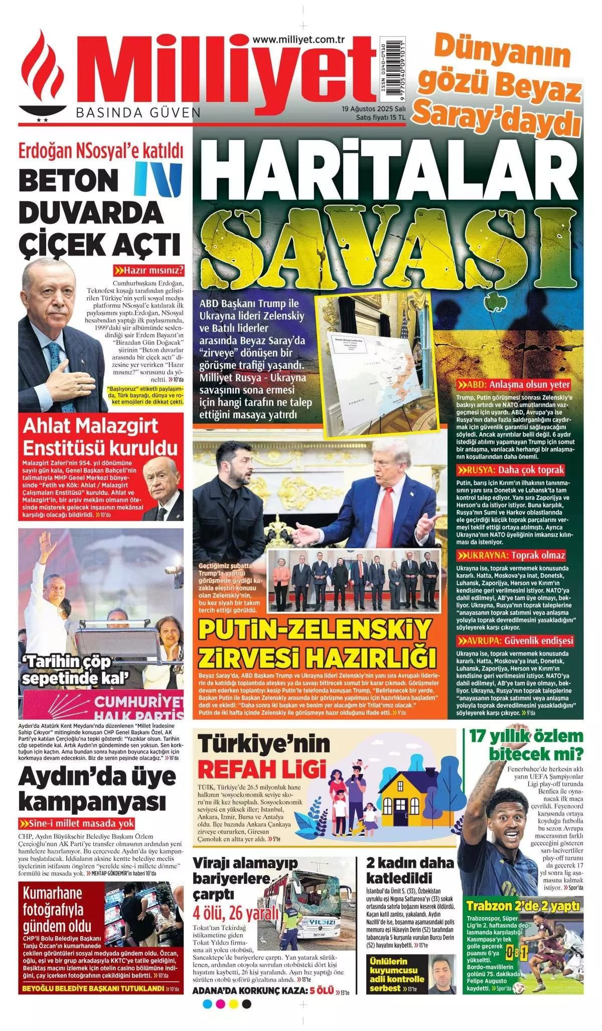 Haritalar savaşı: Dünyanın gözü Beyaz Saray'daydı... Savaşın sona ermesi için hangi taraf ne talep etti? - Sayfa 1