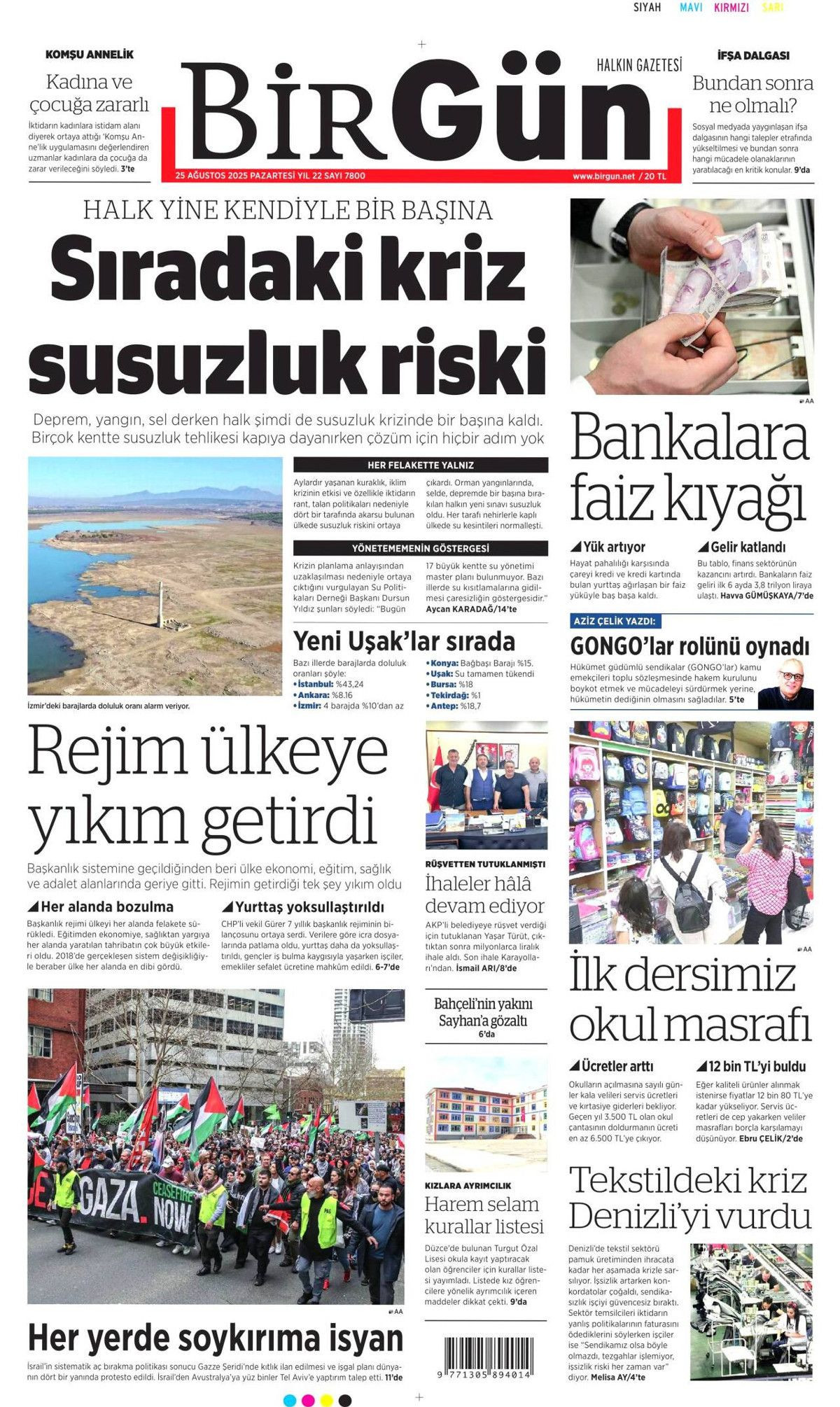 Boğaz'da zafer geçişi manşetlerde! Mavi Vatan gururu... - Sayfa 20