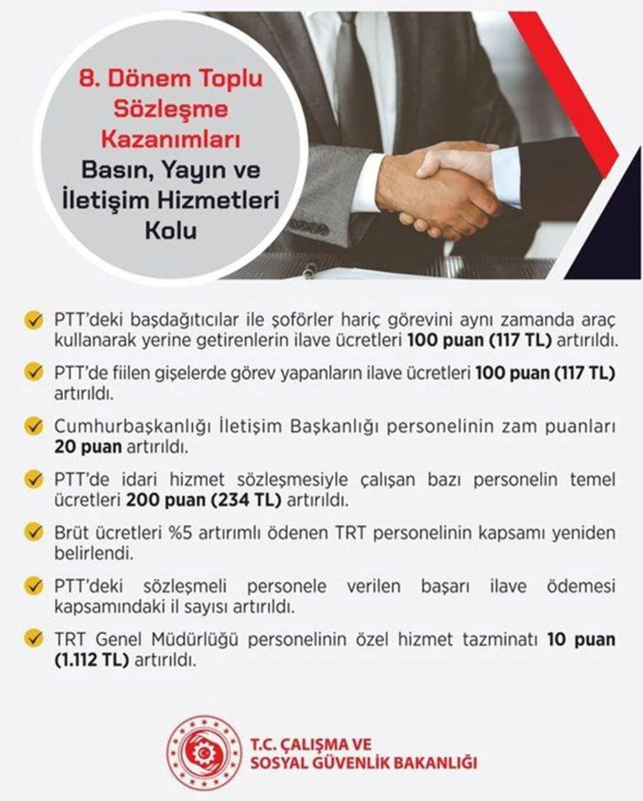 Memur zamlarında kritik gün! Toplu sözleşmede 11 iş koluna yeni haklar - Sayfa 22