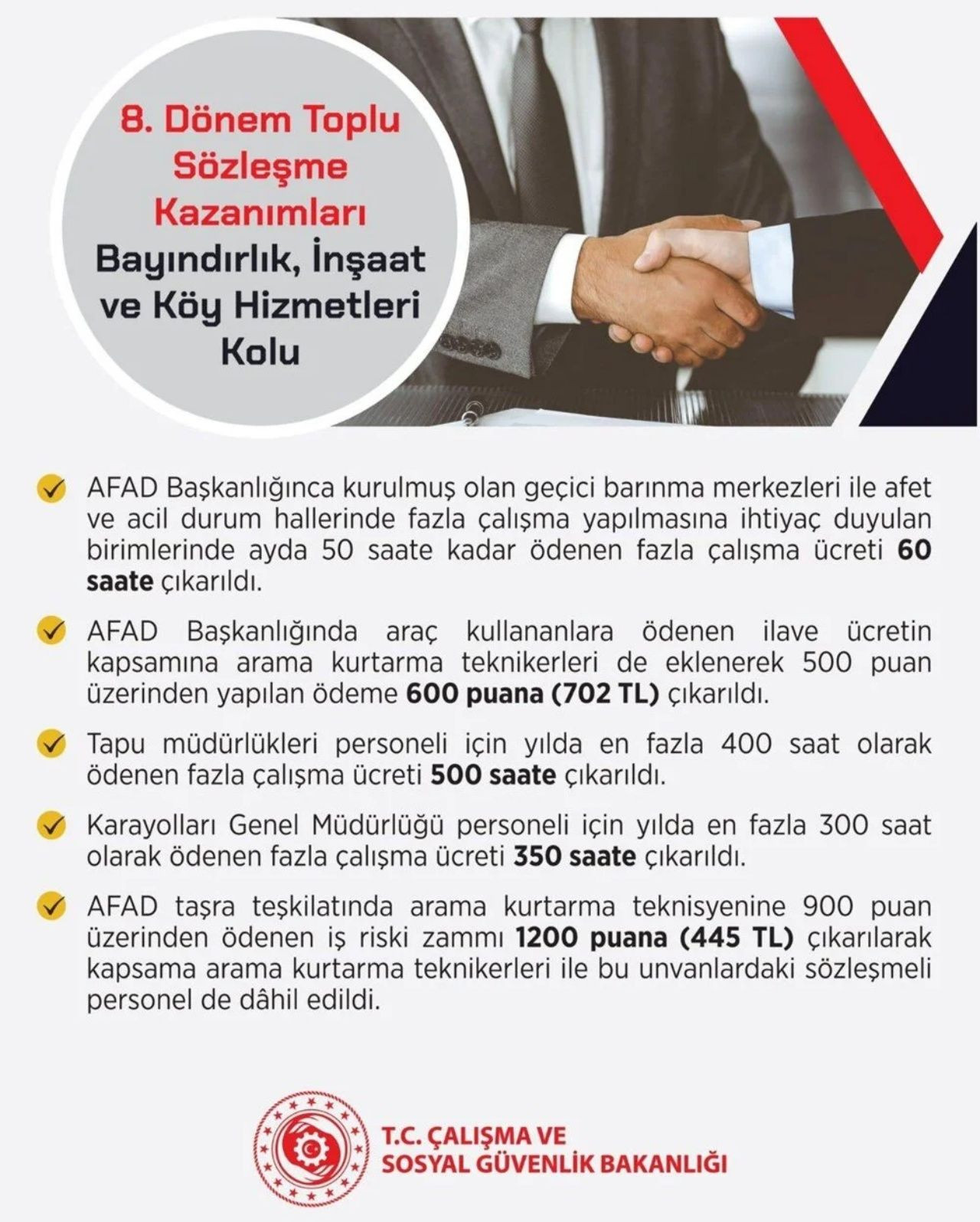 Memur zamlarında kritik gün! Toplu sözleşmede 11 iş koluna yeni haklar - Sayfa 25