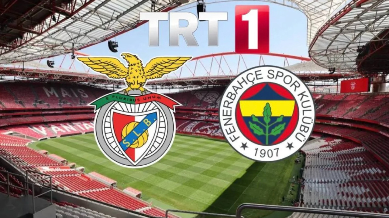 Benfica Fenerbahçe maçı şifresiz TRT 1 frekans! güncel uydu frekans bilgisi