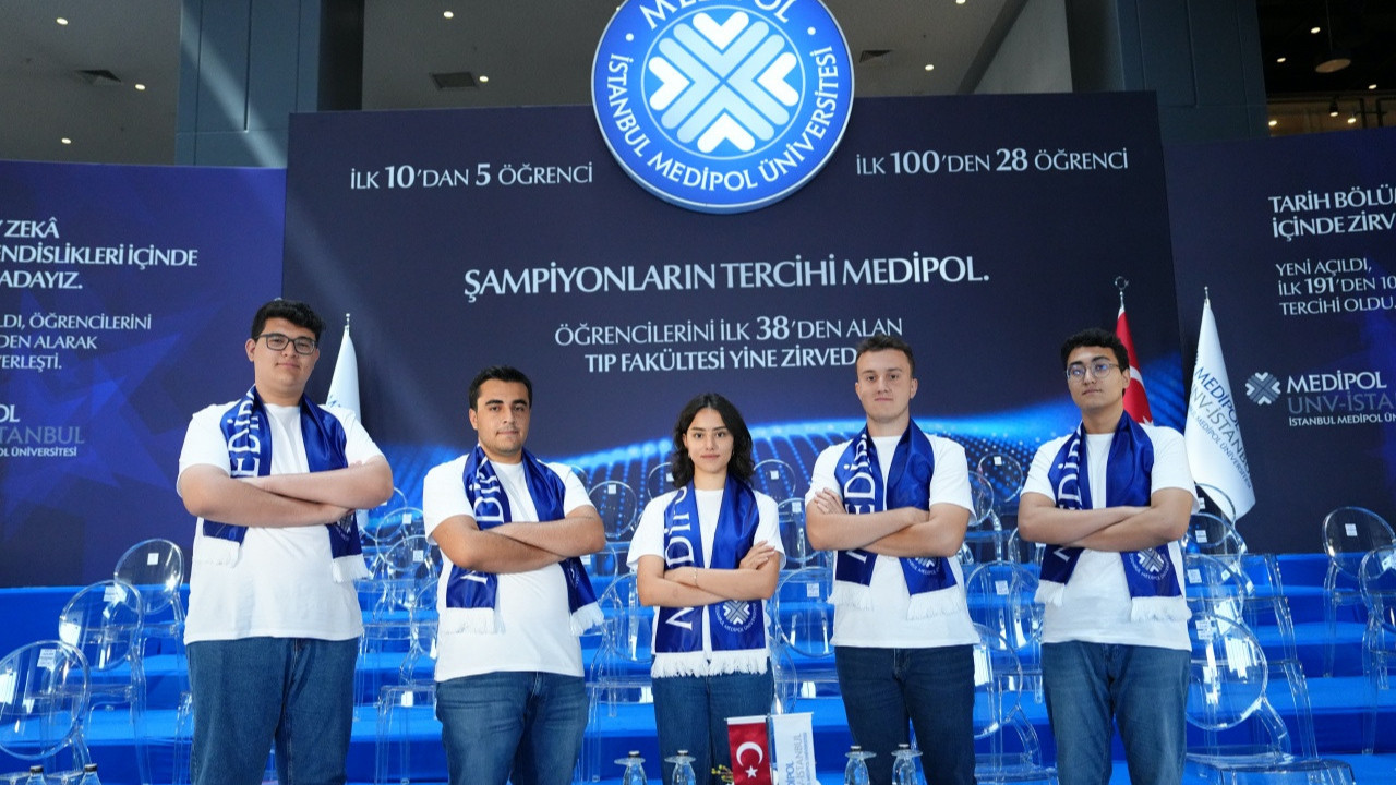 Tarih, Yapay Zeka ve Tıp'ta zirve: Medipol Üniversitesi'ne rekor tercih