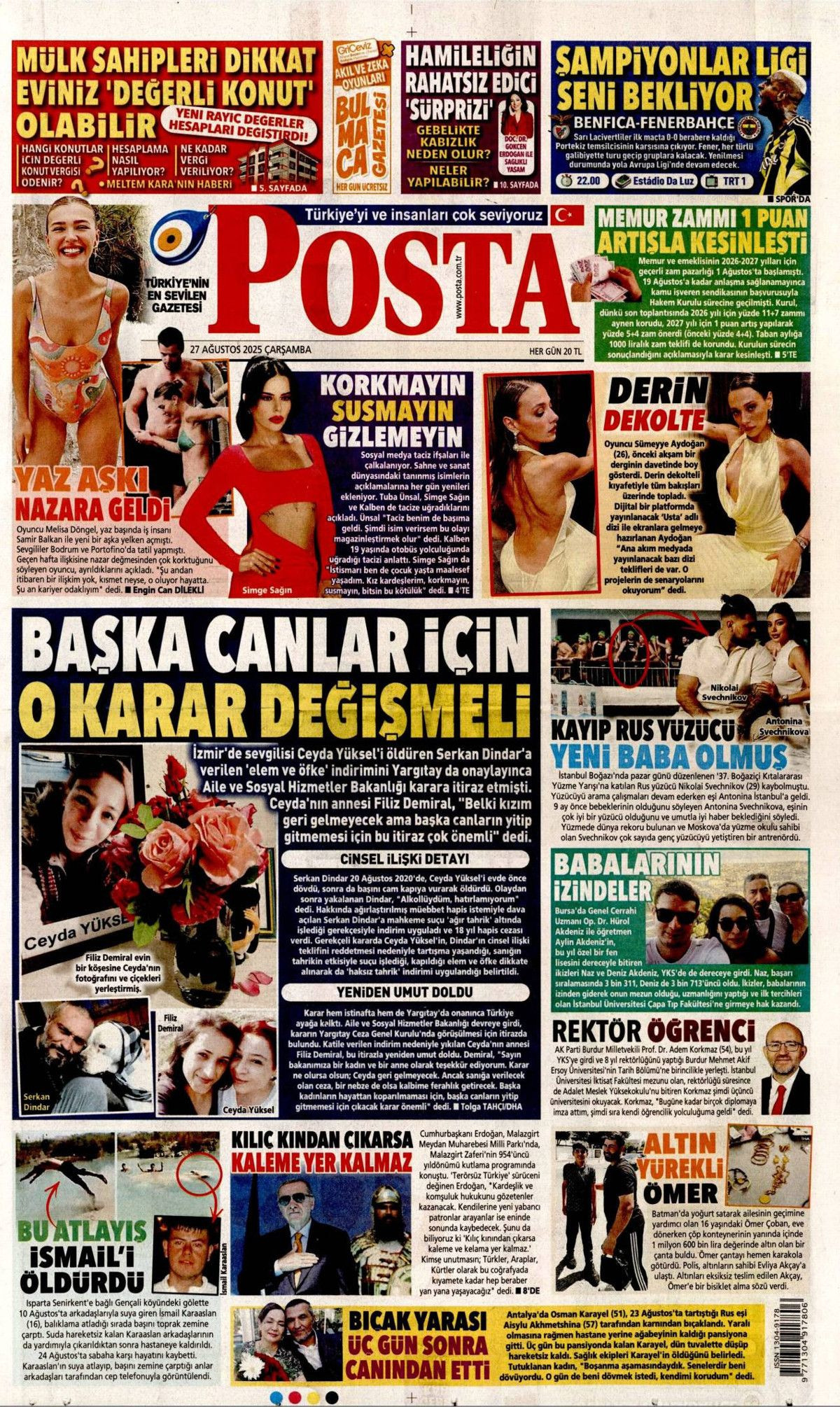 Cumhurbaşkanı Erdoğan'ın YPG'ye "Kılıç kınından çıkarsa kelama yer kalmaz" mesajı manşetlerde! Hangi gazete nasıl gördü? - Sayfa 16