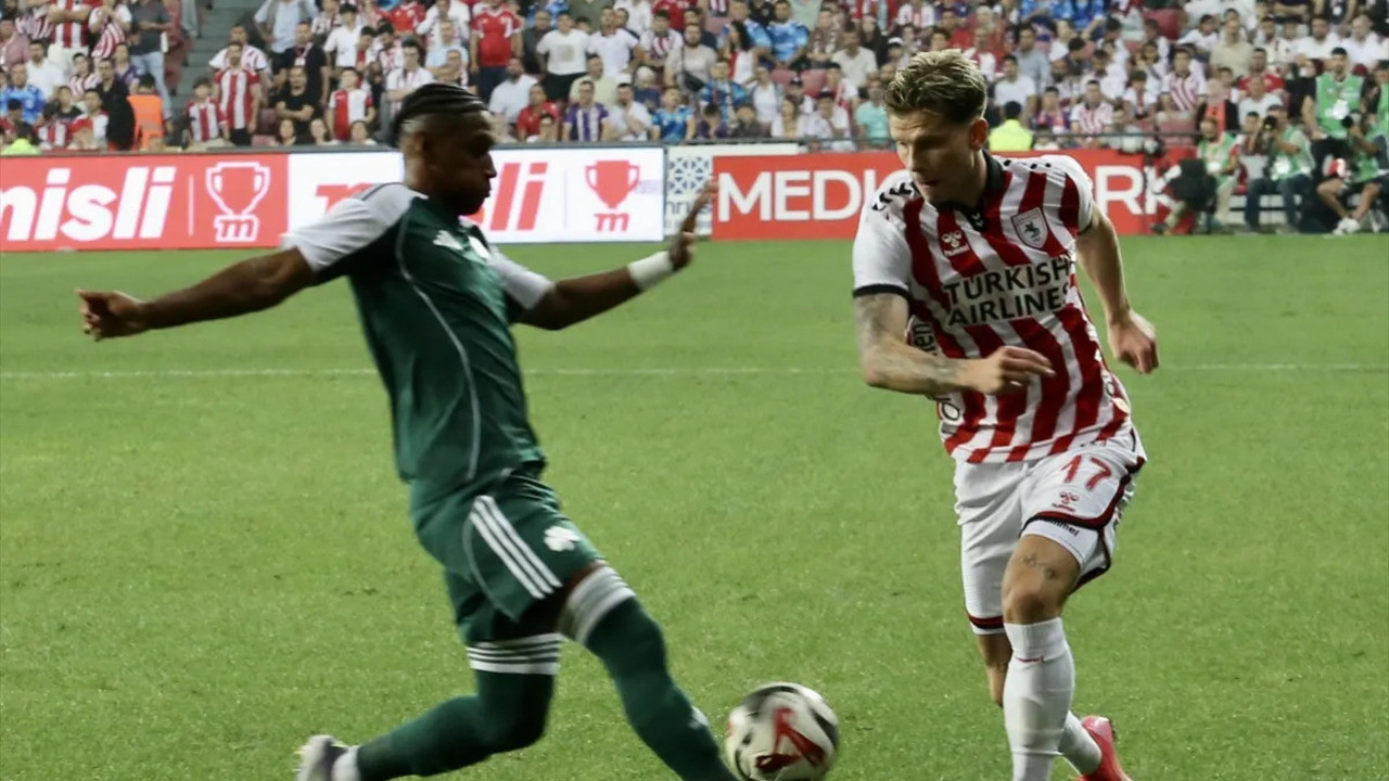 Samsunspor Panathinaikos'u yıkamadı, Konferans Ligi'ne kaldı (Samsunspor 0 - 0 Panathinaikos | Maçın özeti)