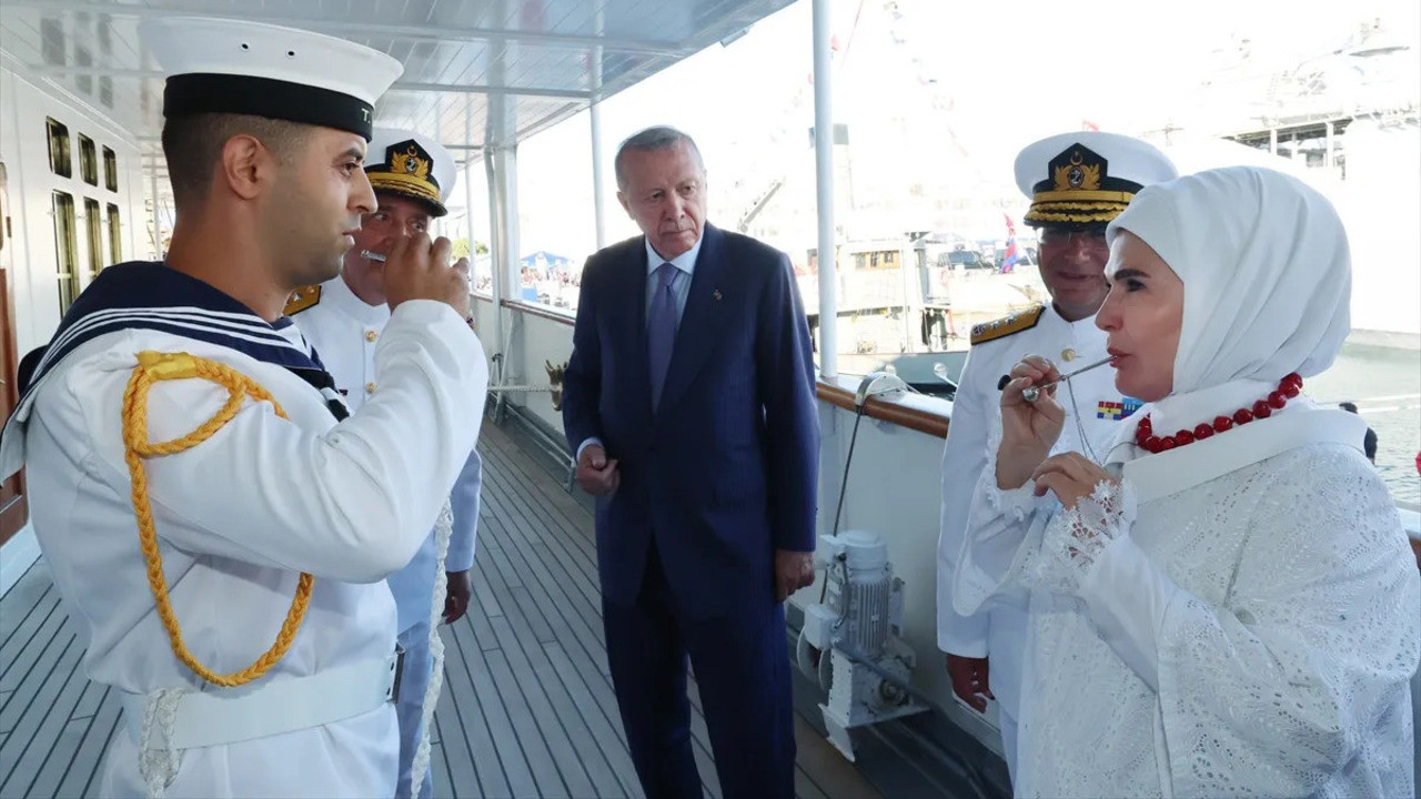 Cumhurbaşkanı Recep Tayyip Erdoğan, Savarona yatını ziyaret etti