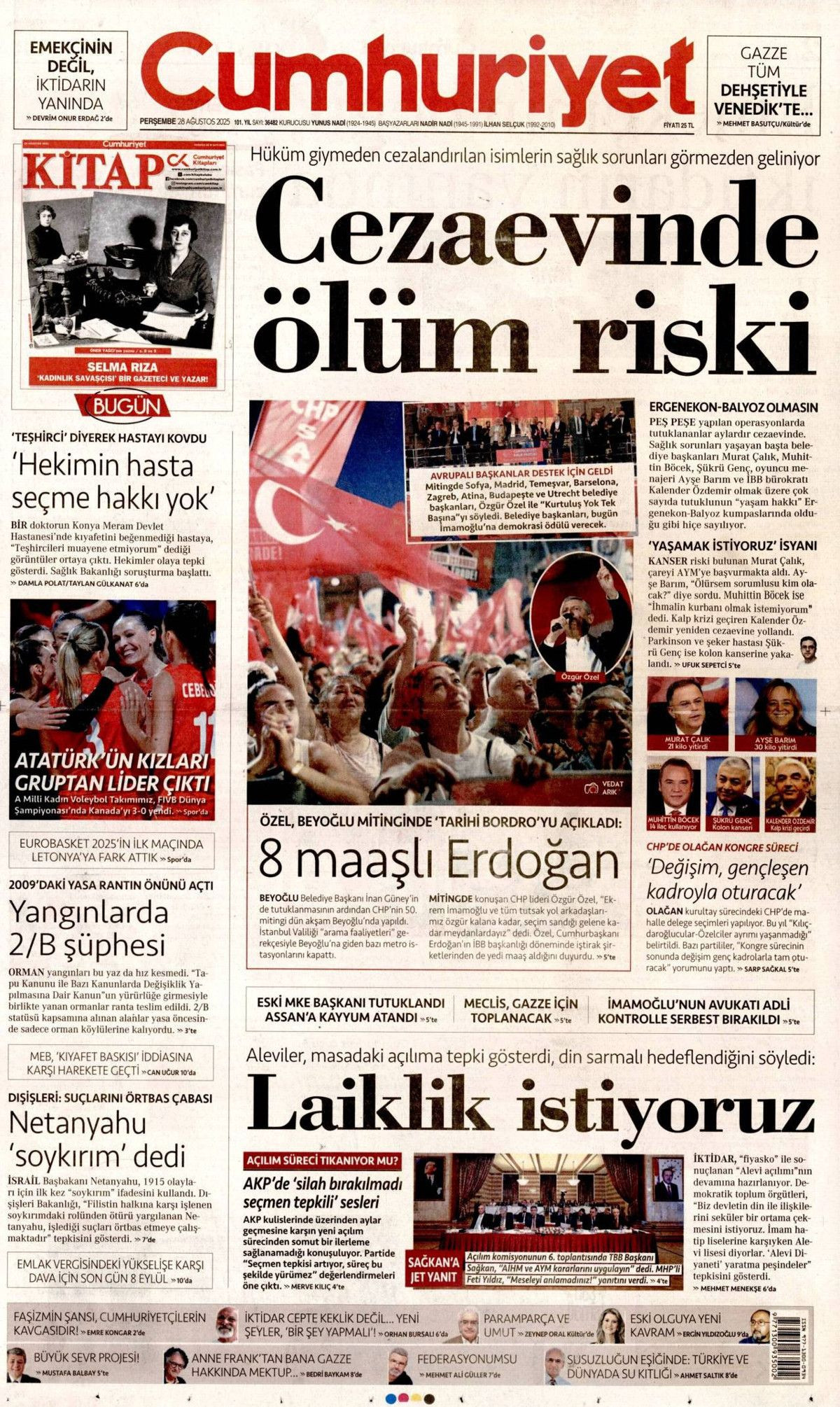 Gök vatana çelik göz: Türkiye'nin gurur günü manşetlerde! - Sayfa 9