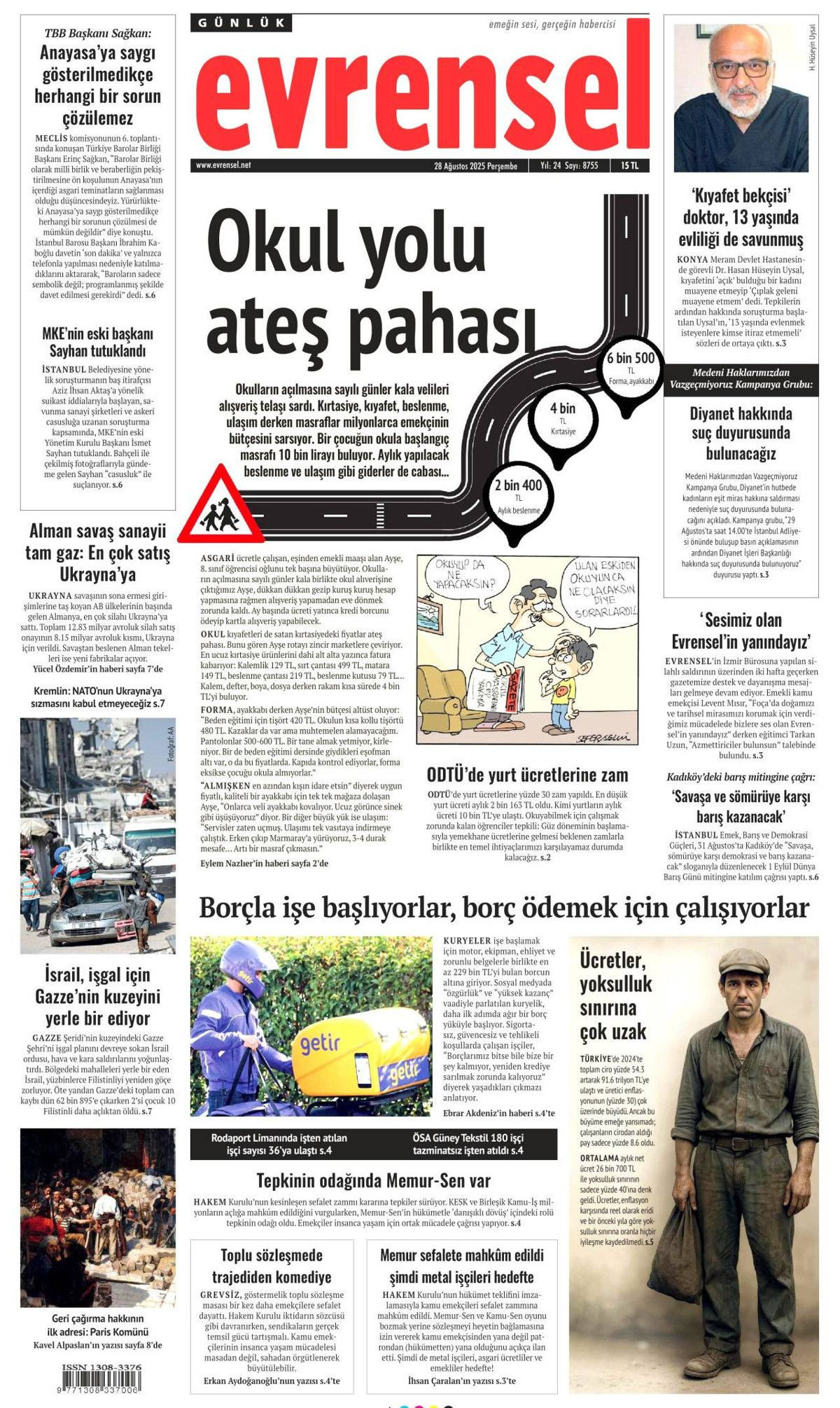 Gök vatana çelik göz: Türkiye'nin gurur günü manşetlerde! - Sayfa 22