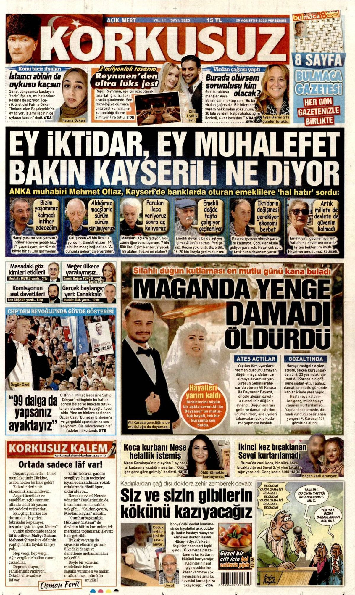 Gök vatana çelik göz: Türkiye'nin gurur günü manşetlerde! - Sayfa 19