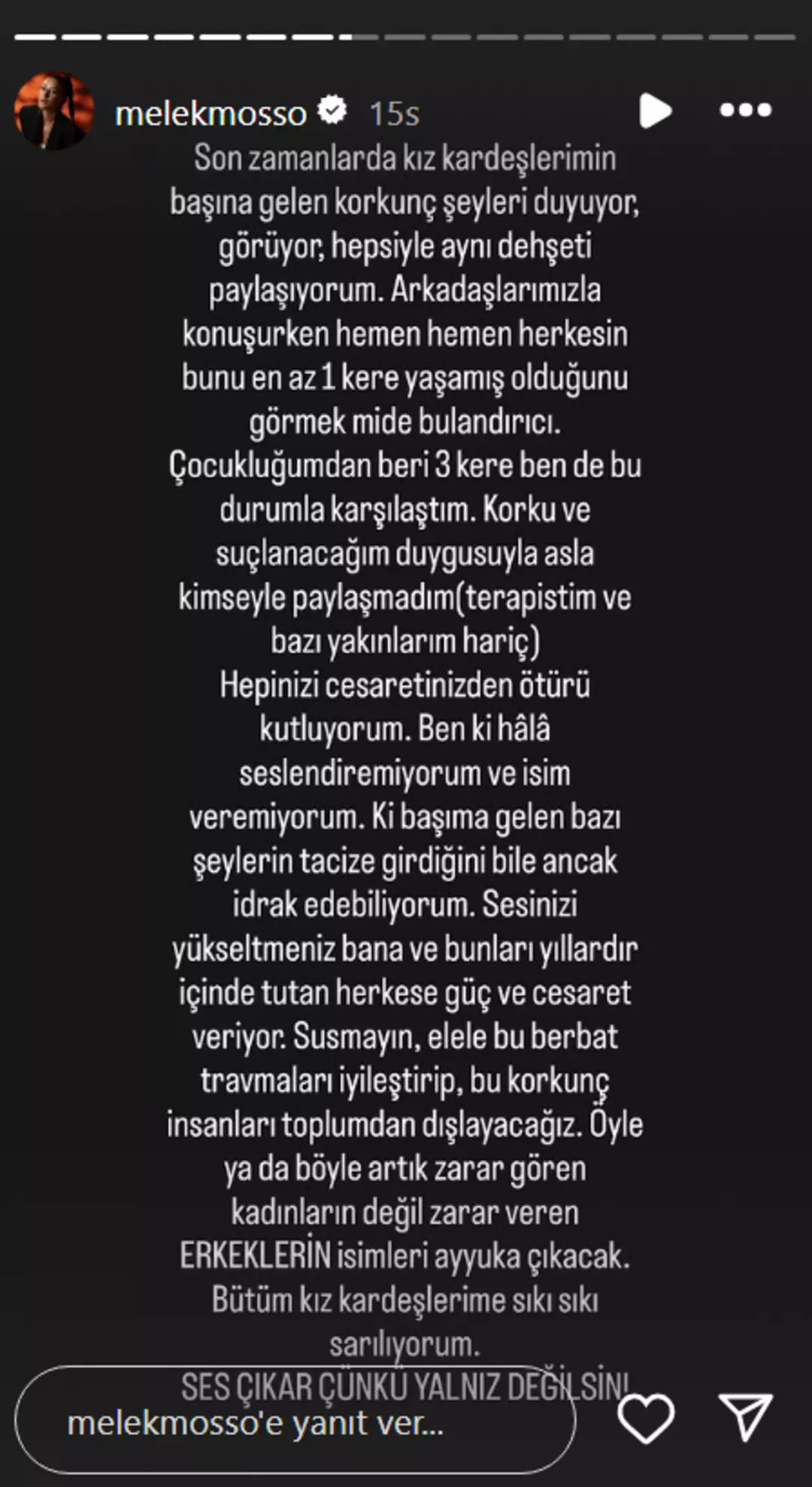 Melek Mosso'dan taciz itirafı! ''Çocukluğumdan beri üç kere yaşadım'' - Sayfa 4