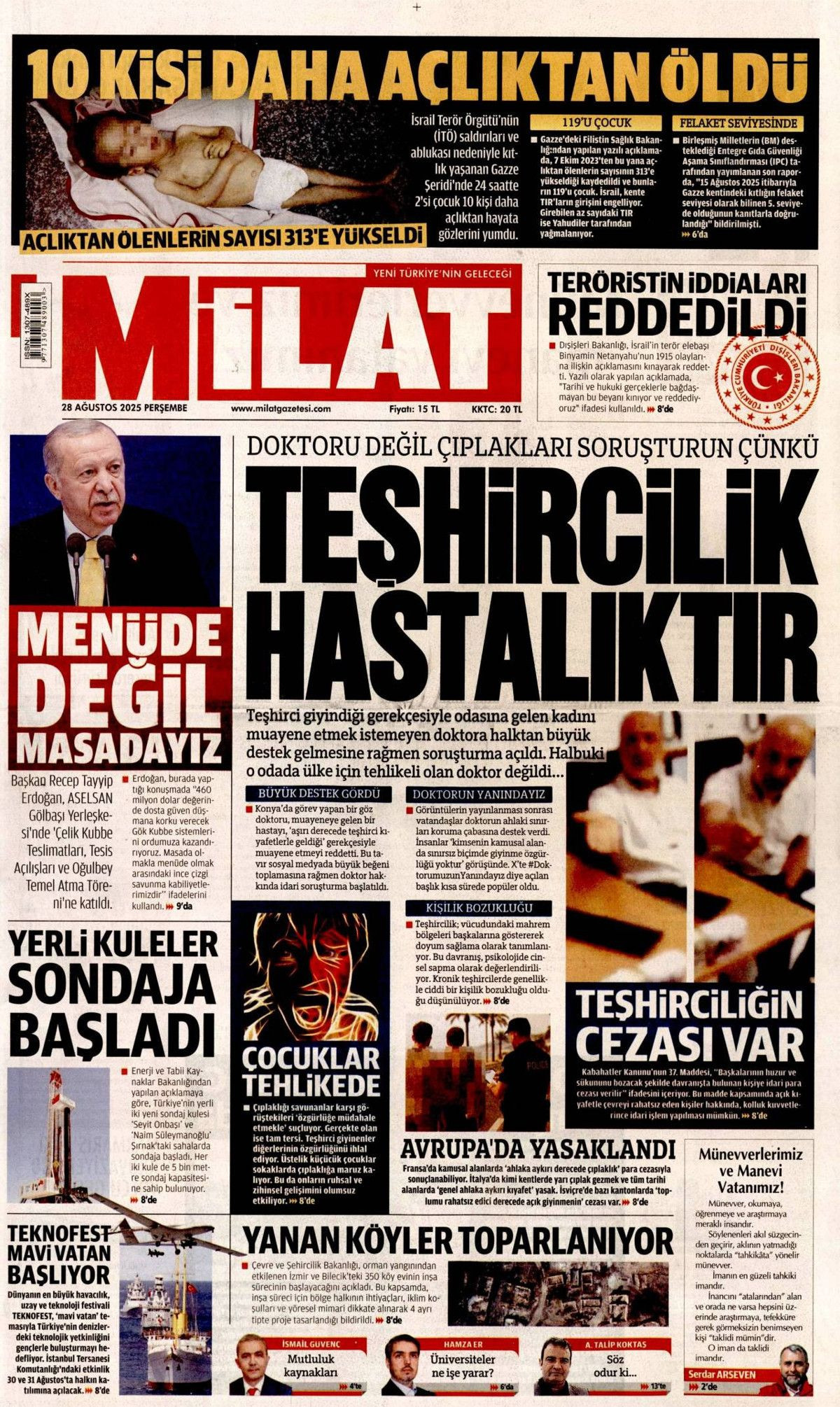 Gök vatana çelik göz: Türkiye'nin gurur günü manşetlerde! - Sayfa 14