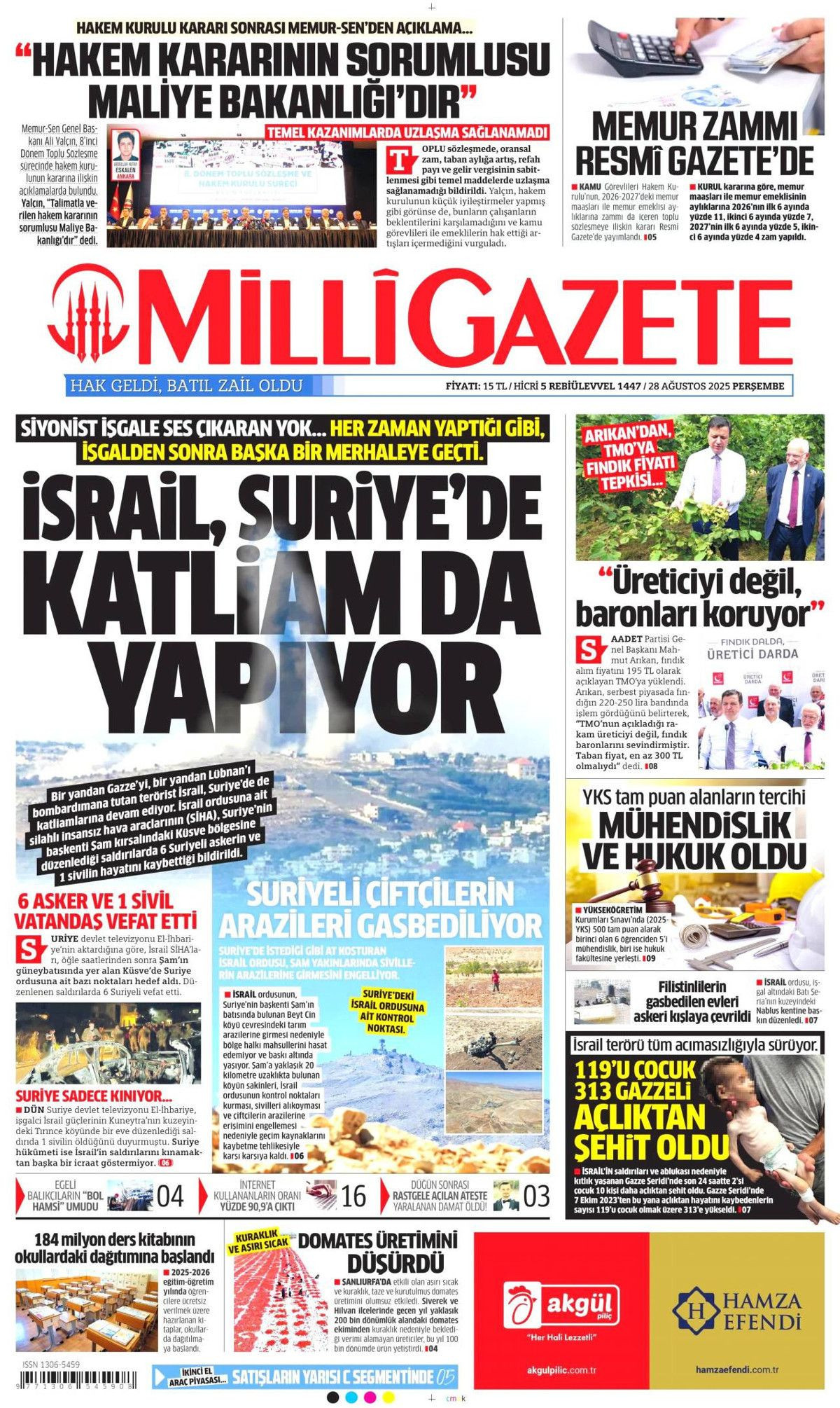 Gök vatana çelik göz: Türkiye'nin gurur günü manşetlerde! - Sayfa 11