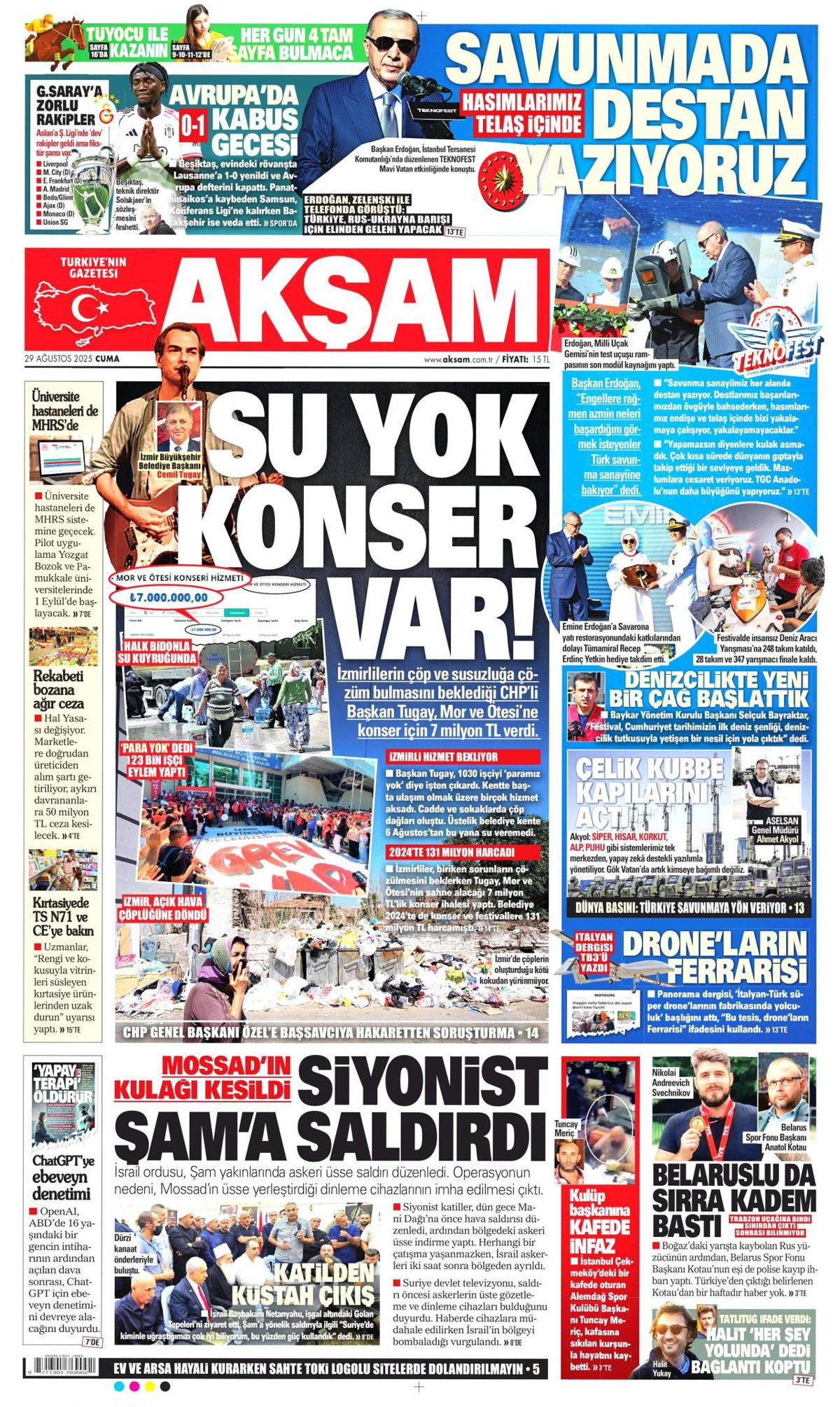 Türkiye destan yazıyor... Hasımlarımız panik içinde! Teknofest MAVİ VATAN manşetlerde! - Sayfa 10