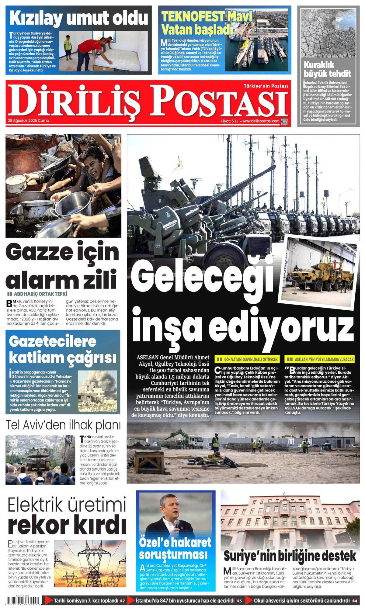 Türkiye destan yazıyor... Hasımlarımız panik içinde! Teknofest MAVİ VATAN manşetlerde! - Sayfa 17