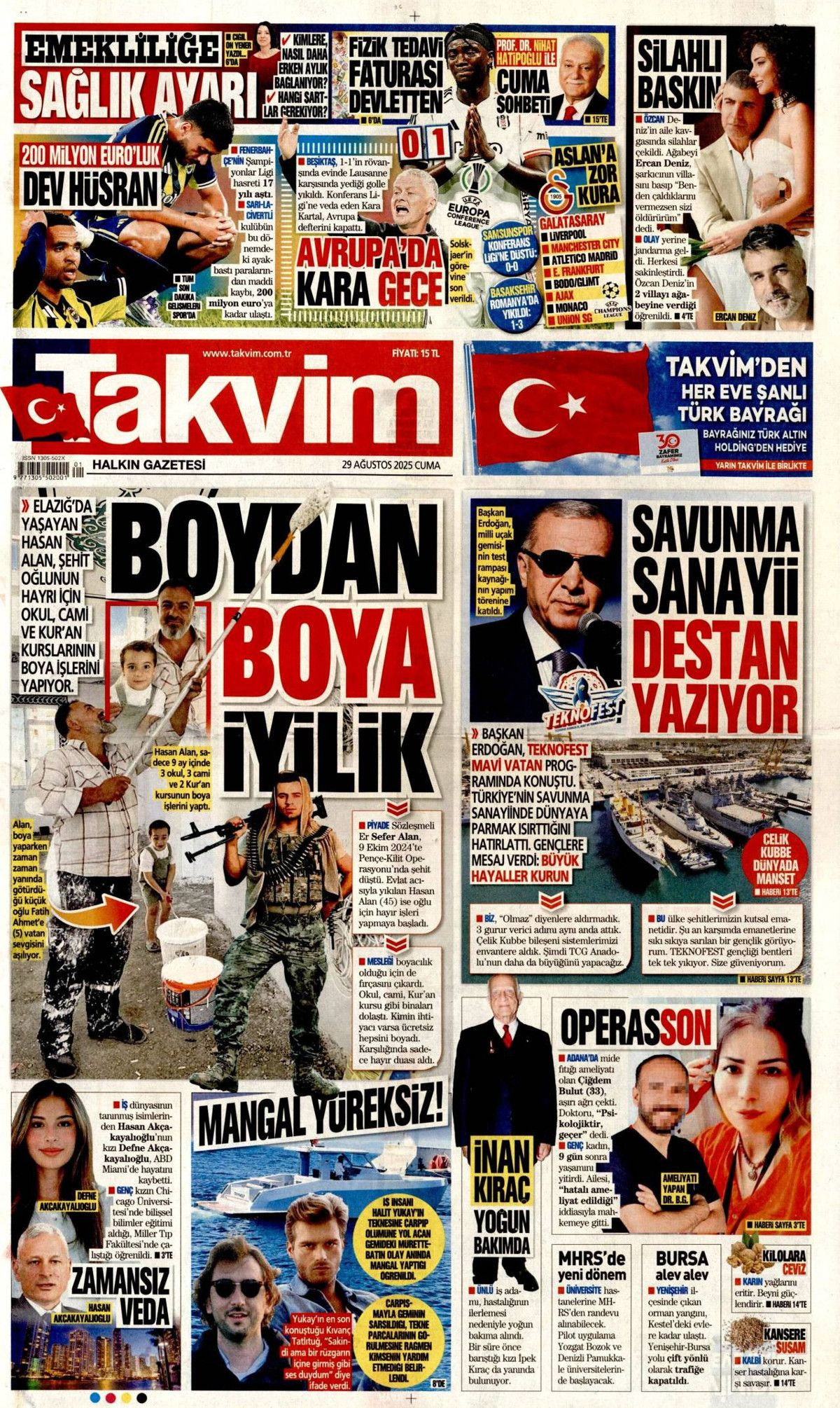 Türkiye destan yazıyor... Hasımlarımız panik içinde! Teknofest MAVİ VATAN manşetlerde! - Sayfa 15