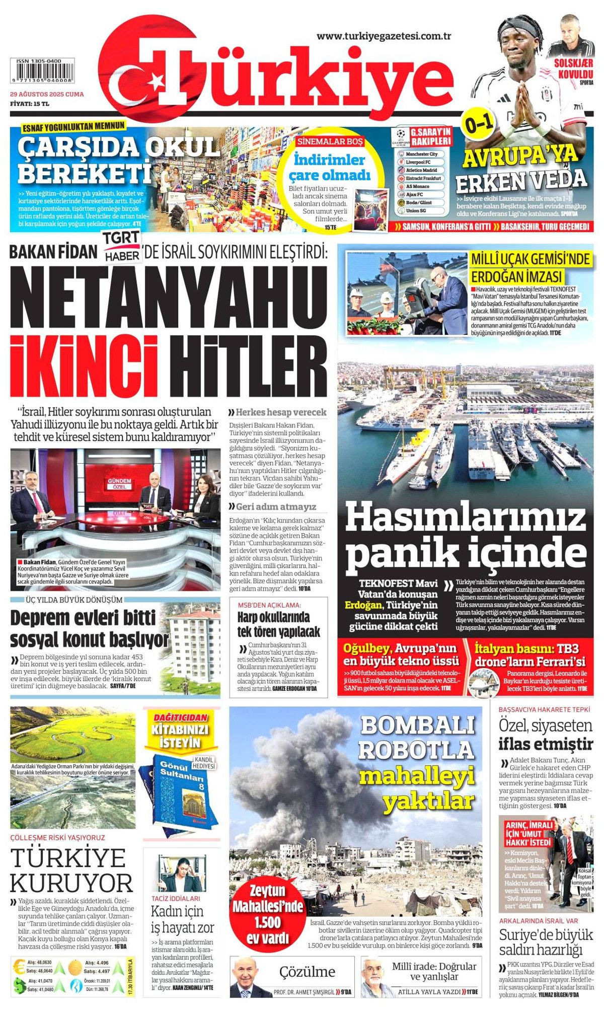 Türkiye destan yazıyor... Hasımlarımız panik içinde! Teknofest MAVİ VATAN manşetlerde! - Sayfa 2