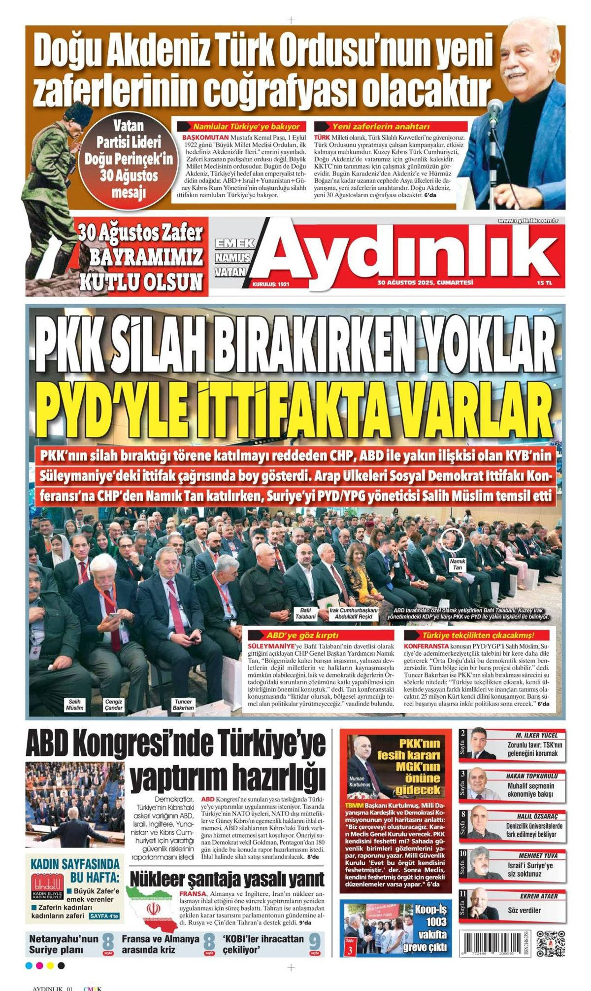 Manşetlerde 30 Ağustos coşkusu: Her adımda tarih yazdı! Büyük zaferin nefes kesen perde arkası... - Sayfa 8