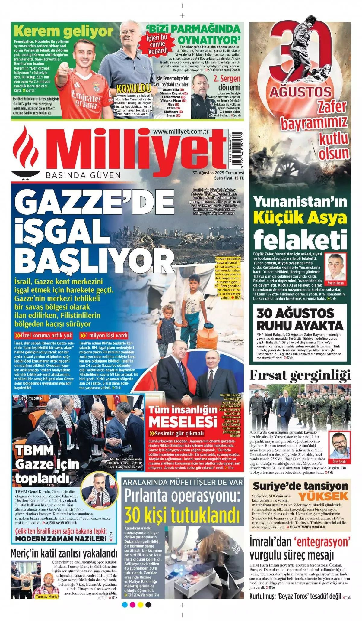 Manşetlerde 30 Ağustos coşkusu: Her adımda tarih yazdı! Büyük zaferin nefes kesen perde arkası... - Sayfa 2