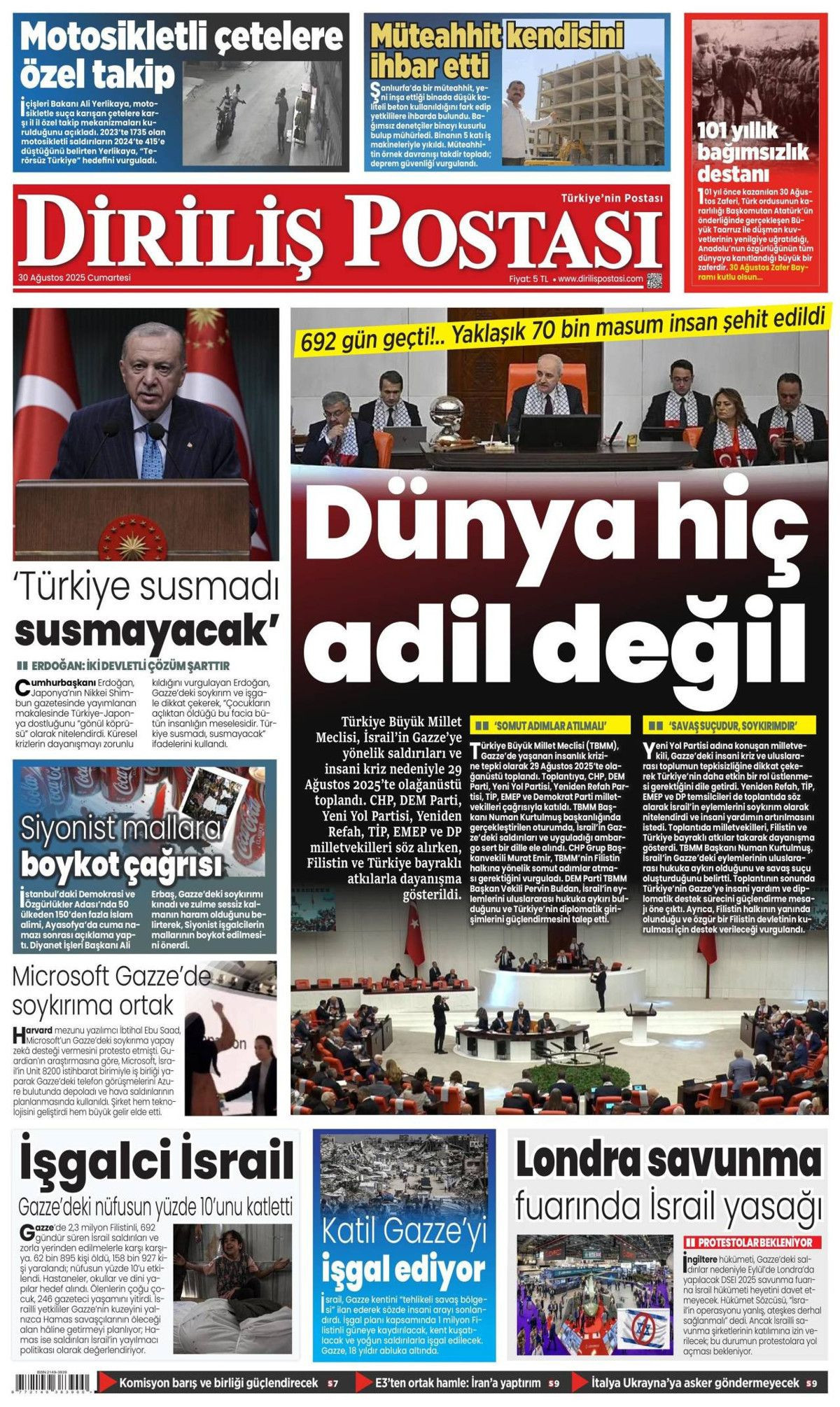 Manşetlerde 30 Ağustos coşkusu: Her adımda tarih yazdı! Büyük zaferin nefes kesen perde arkası... - Sayfa 19