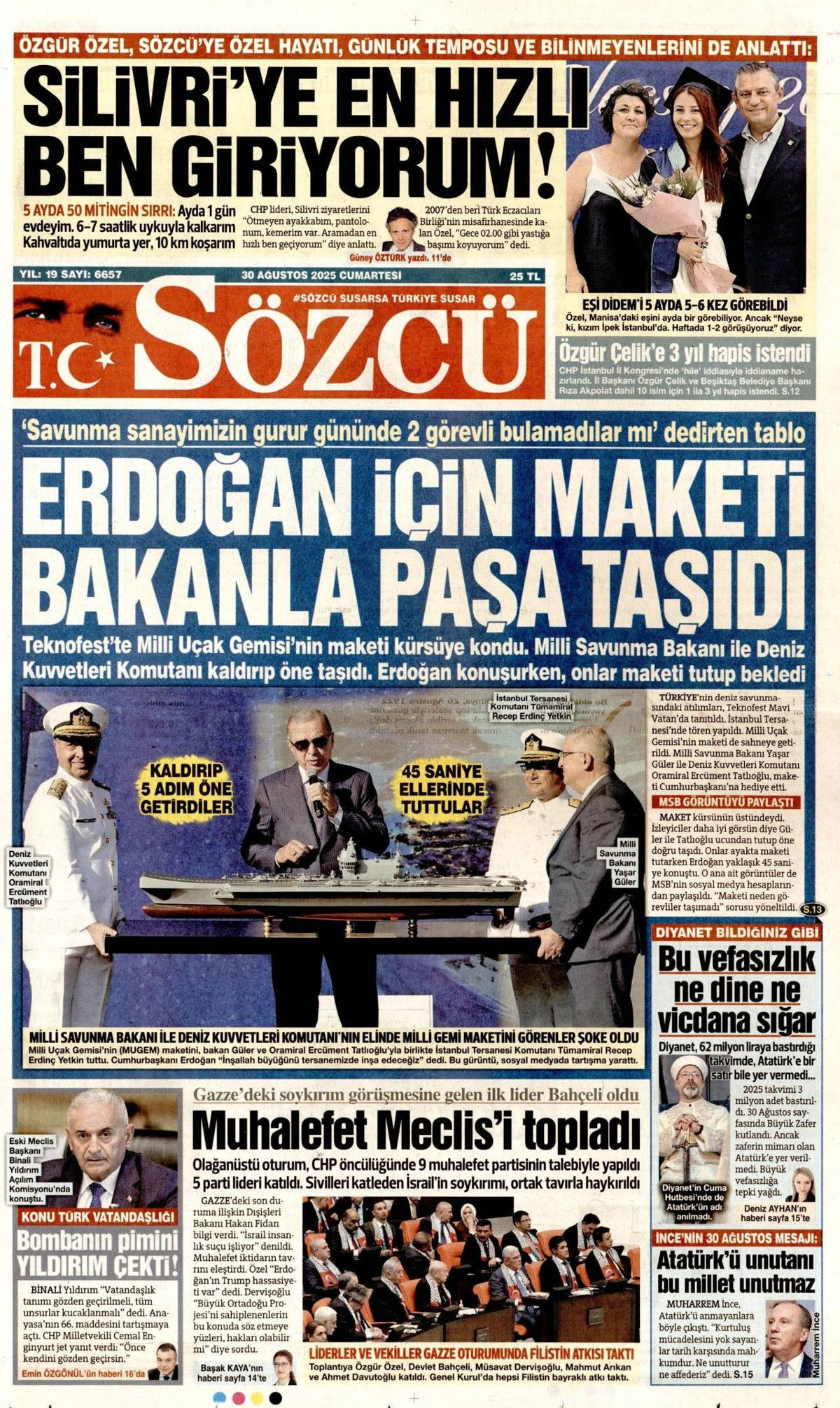 Manşetlerde 30 Ağustos coşkusu: Her adımda tarih yazdı! Büyük zaferin nefes kesen perde arkası... - Sayfa 9