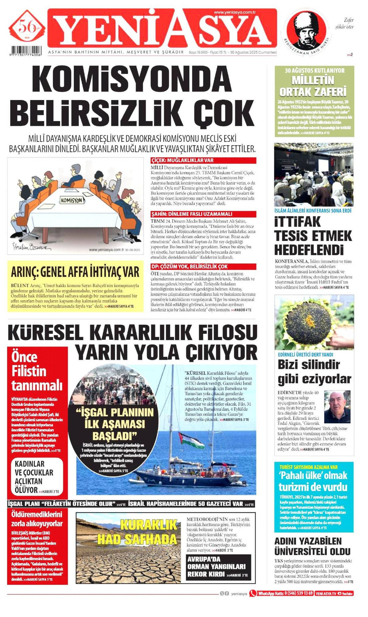 Manşetlerde 30 Ağustos coşkusu: Her adımda tarih yazdı! Büyük zaferin nefes kesen perde arkası... - Sayfa 13