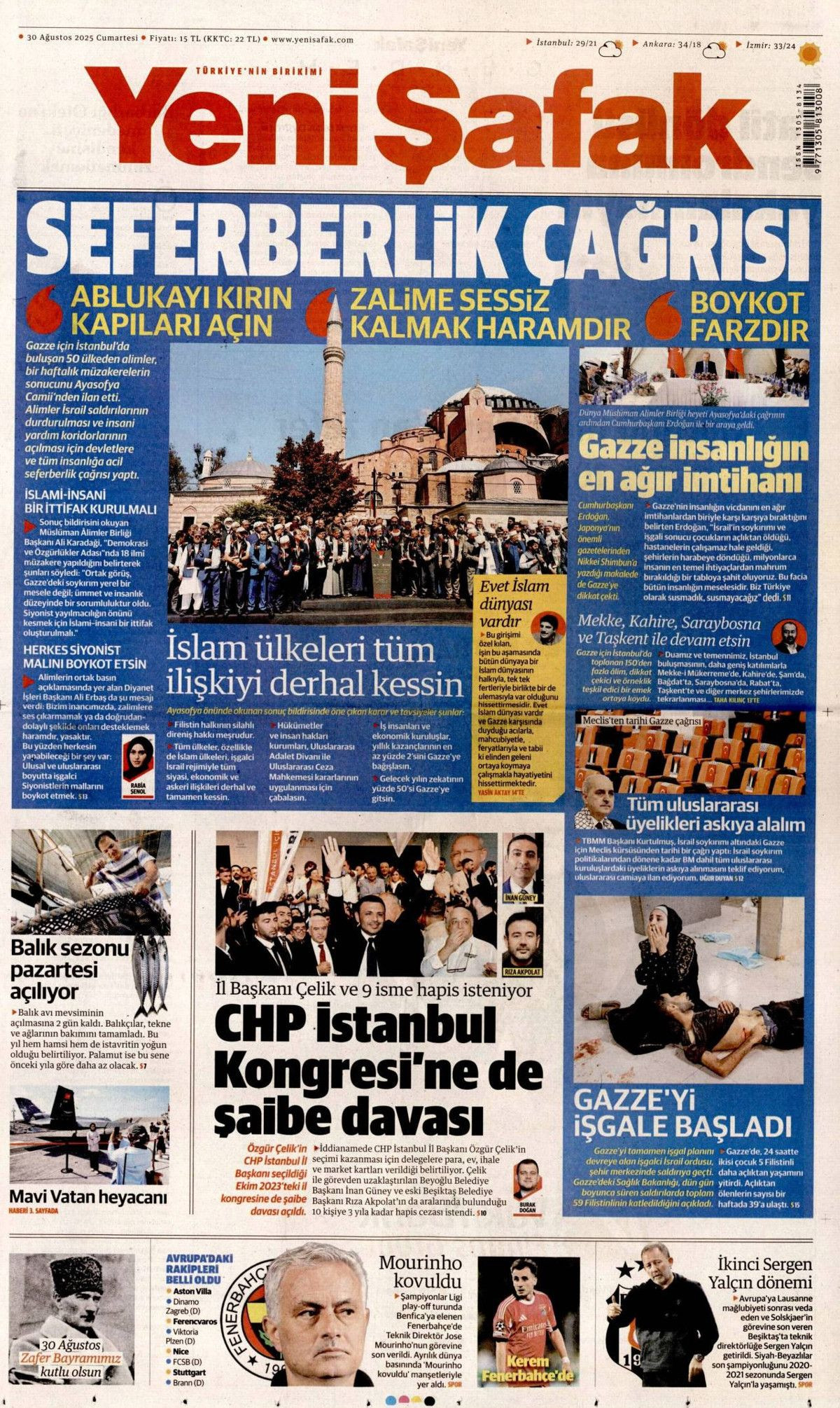 Manşetlerde 30 Ağustos coşkusu: Her adımda tarih yazdı! Büyük zaferin nefes kesen perde arkası... - Sayfa 28