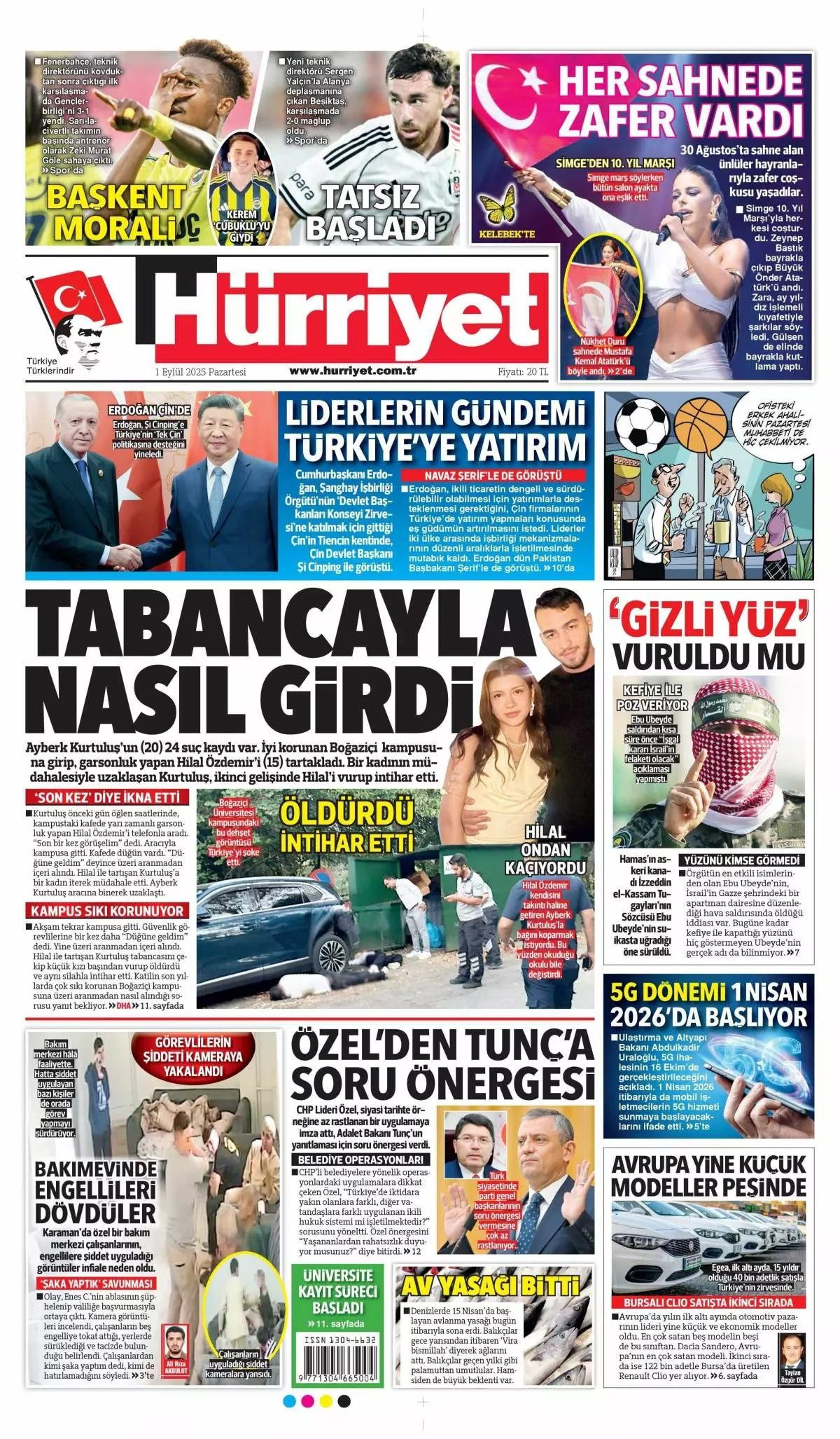 Erdoğan'ın dünyaya barış çağrısı manşetlerde! Barış için ortak yol... - Sayfa 3