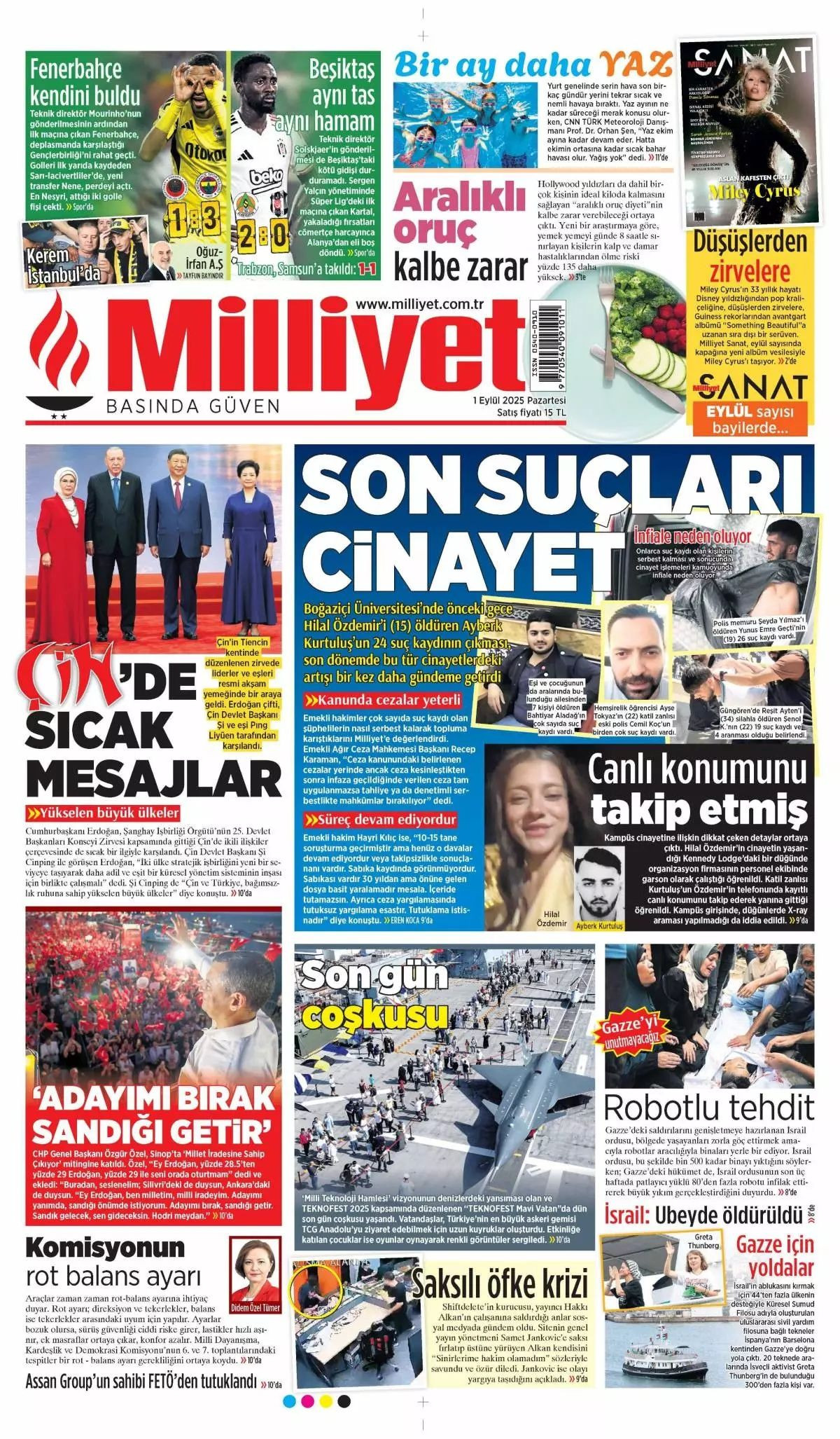 Erdoğan'ın dünyaya barış çağrısı manşetlerde! Barış için ortak yol... - Sayfa 2