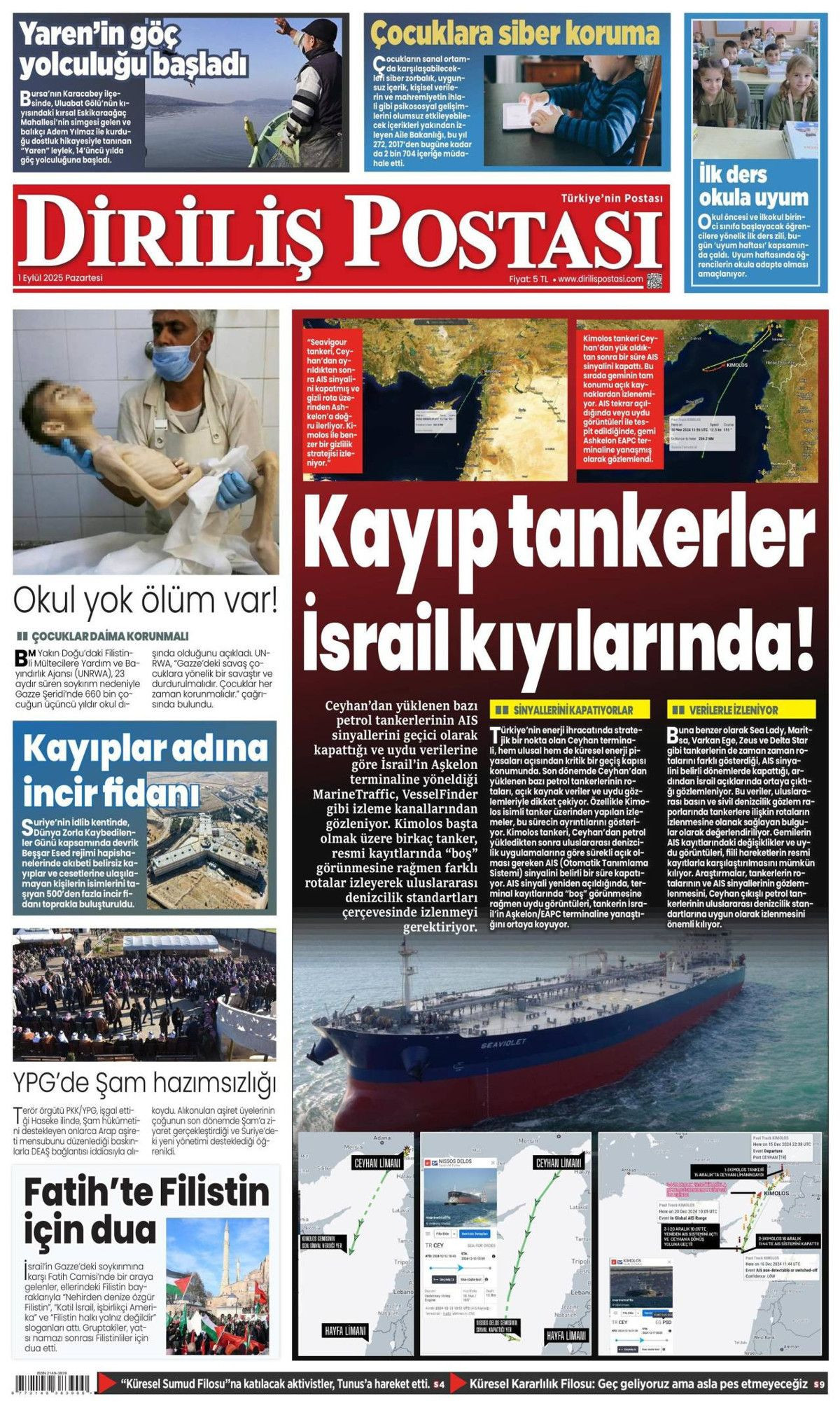 Erdoğan'ın dünyaya barış çağrısı manşetlerde! Barış için ortak yol... - Sayfa 14