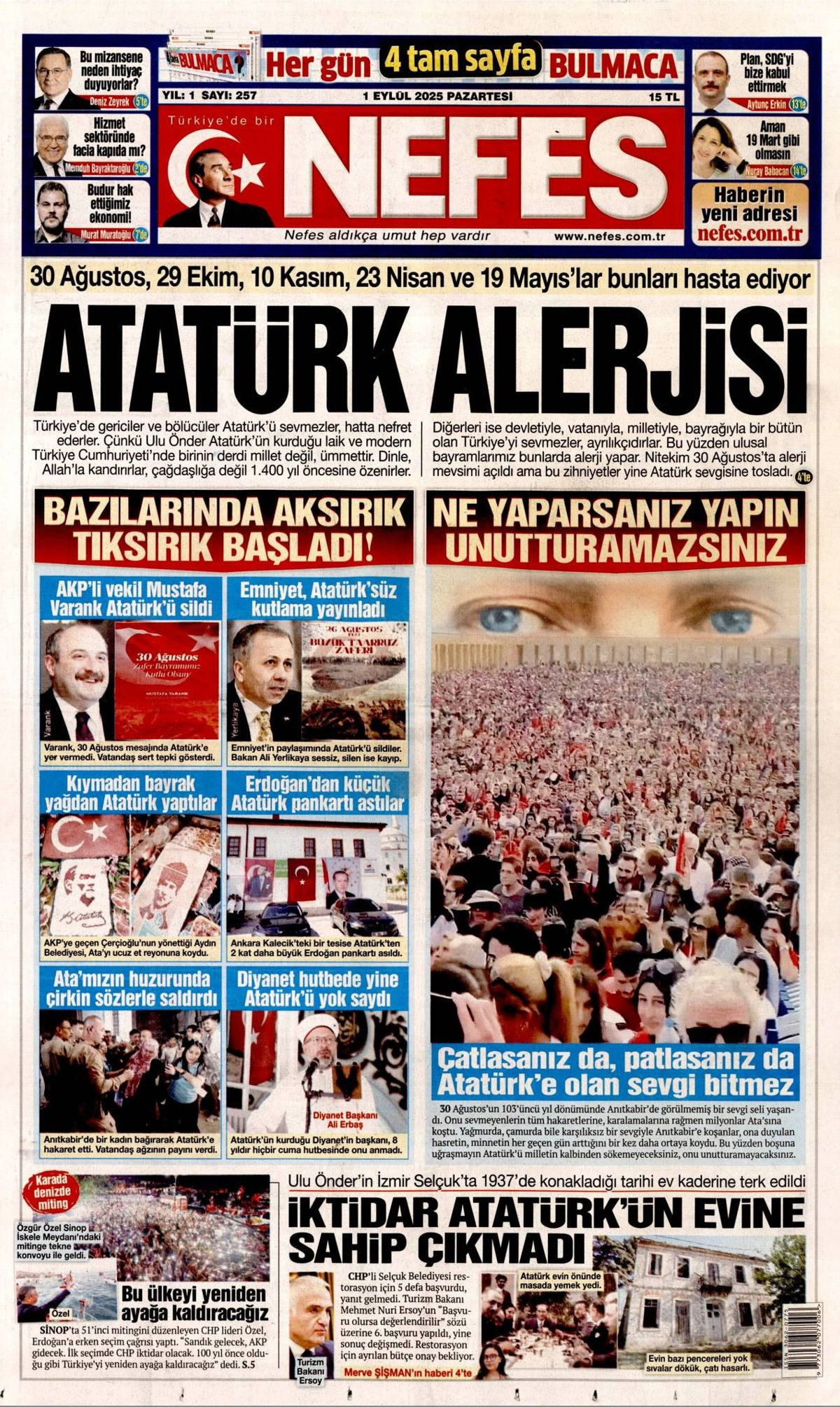 Erdoğan'ın dünyaya barış çağrısı manşetlerde! Barış için ortak yol... - Sayfa 4