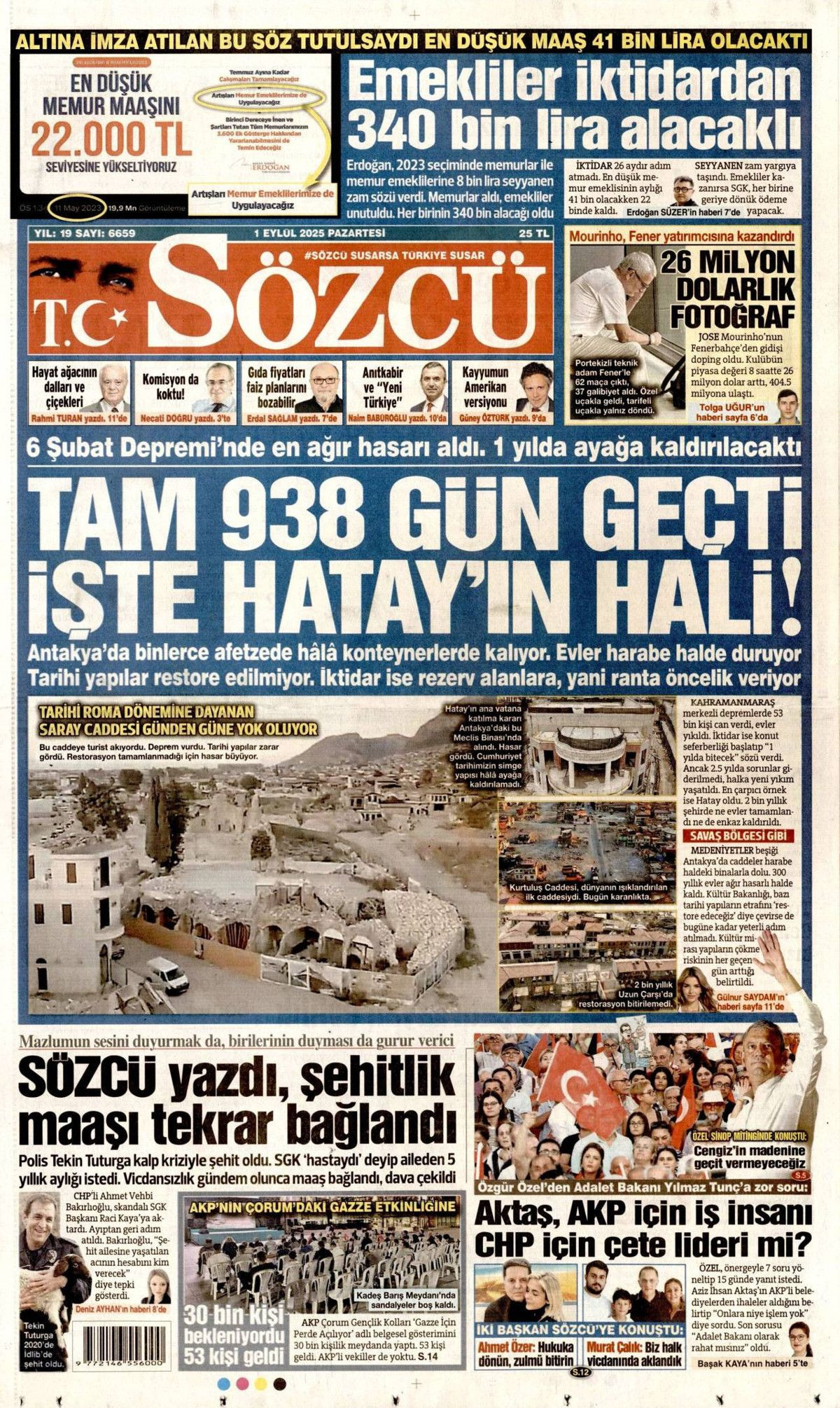 Erdoğan'ın dünyaya barış çağrısı manşetlerde! Barış için ortak yol... - Sayfa 6