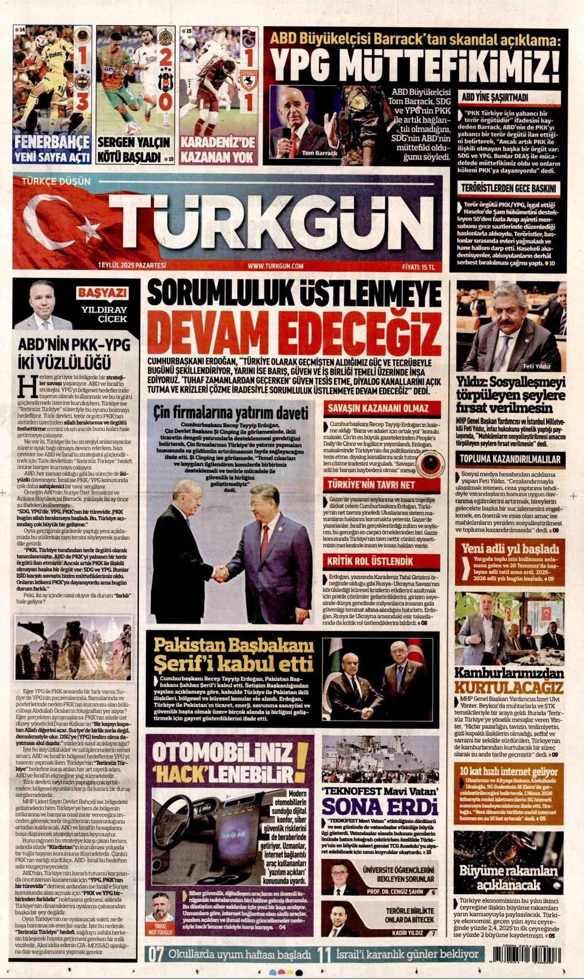 Erdoğan'ın dünyaya barış çağrısı manşetlerde! Barış için ortak yol... - Sayfa 10