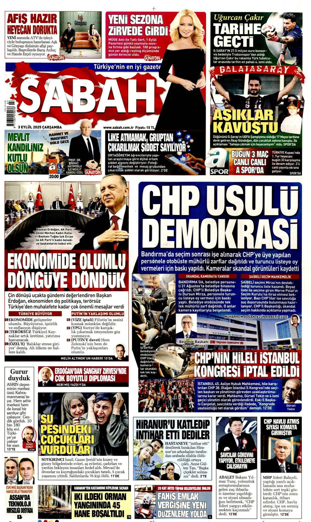 CHP'de İstanbul düğümü! Kongre iptali manşetlerde... Hangi gazete nasıl gördü? - Sayfa 3