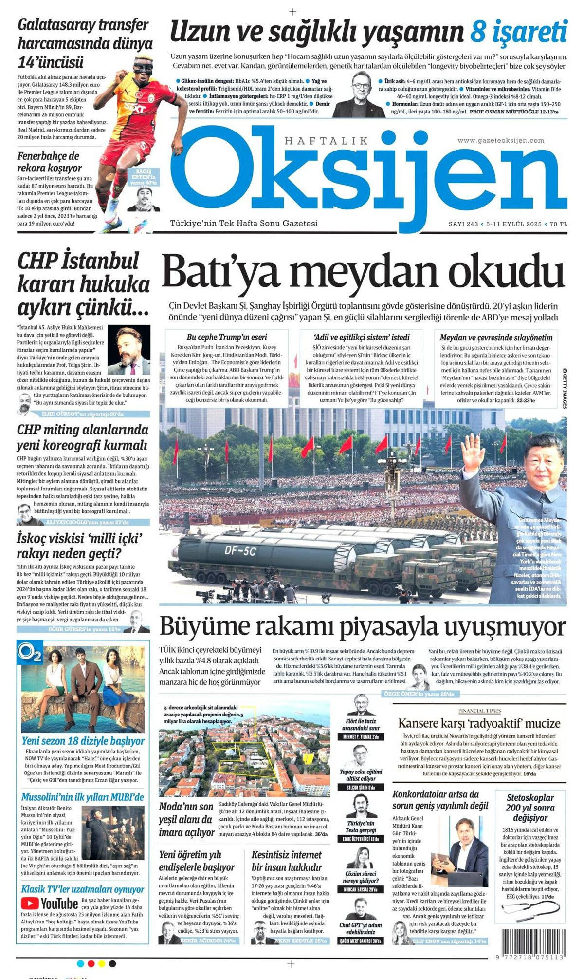 CHP'de 15 Eylül senaryoları: Üç olasılık konuşuluyor! 5 Eylül Cuma gazete manşetleri... - Sayfa 20