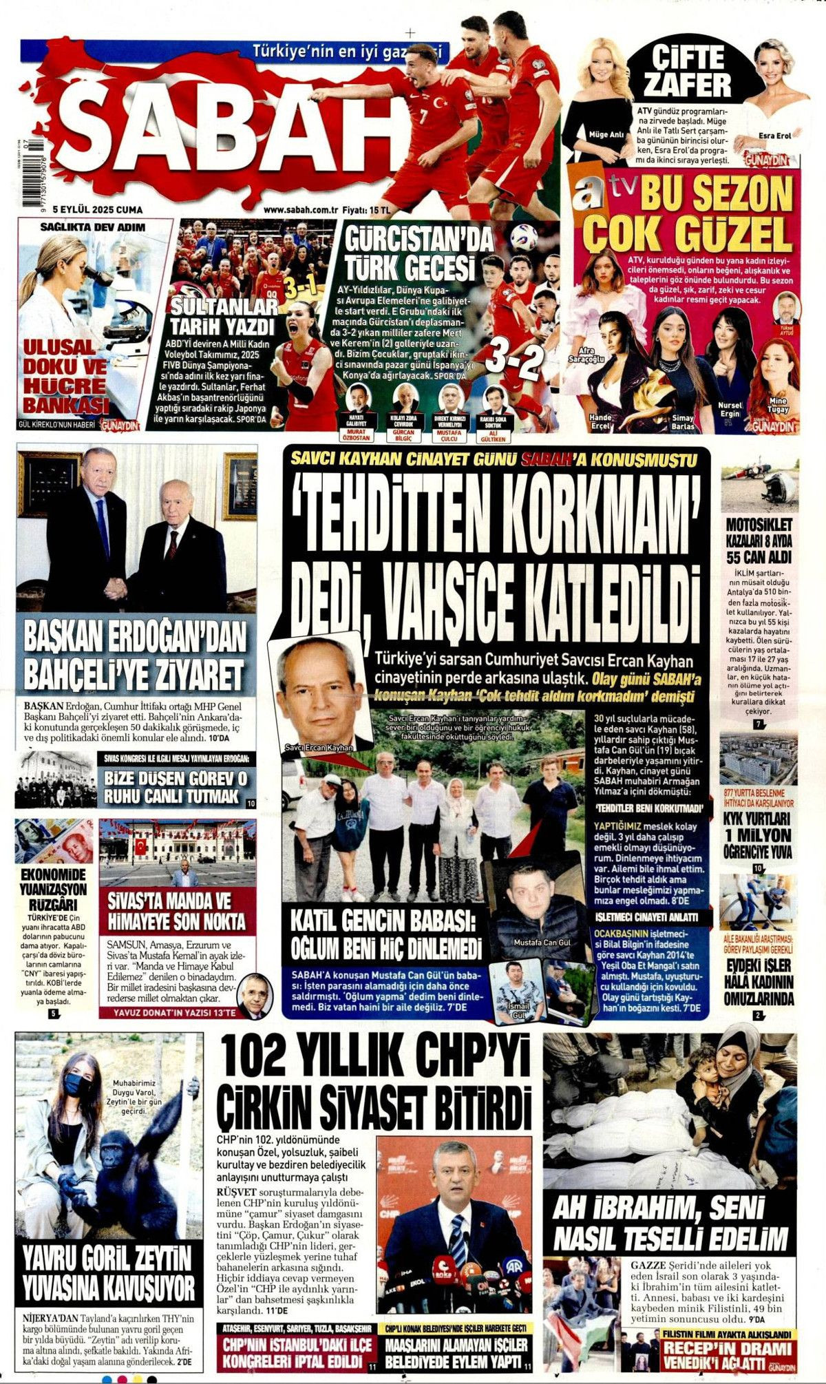 CHP'de 15 Eylül senaryoları: Üç olasılık konuşuluyor! 5 Eylül Cuma gazete manşetleri... - Sayfa 4