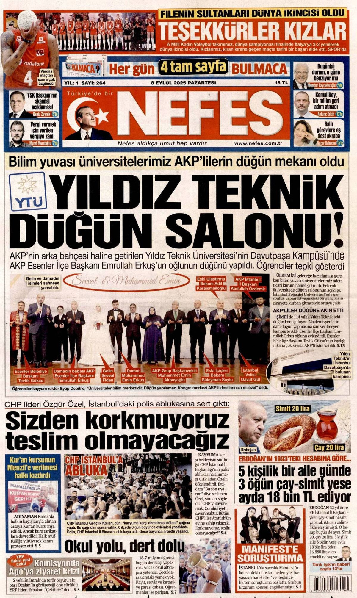 'Savunma'mız her ülkenin dilinde! Uçan karakol dünya starı ... 8 Eylül Pazartesi gazete manşetleri! - Sayfa 4