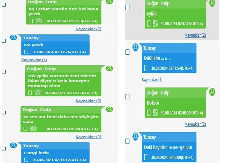 Redkitler ile Daltonlar’ın kız kavgası kanlı bitti: Casper çetesi saldırıya karıştı! Mesajlar ortaya çıktı - Sayfa 5