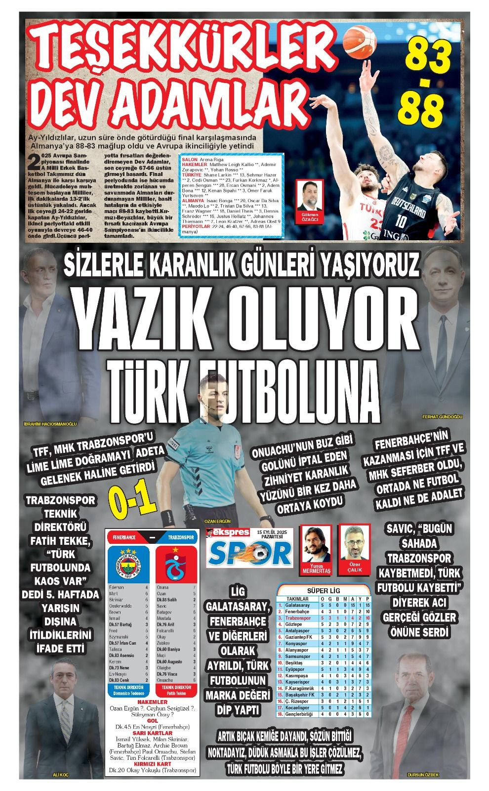 Trabzon yerel basını ateş püskürdü: "Bu hakemlere düdük astıramazsak adam değiliz" - Sayfa 3
