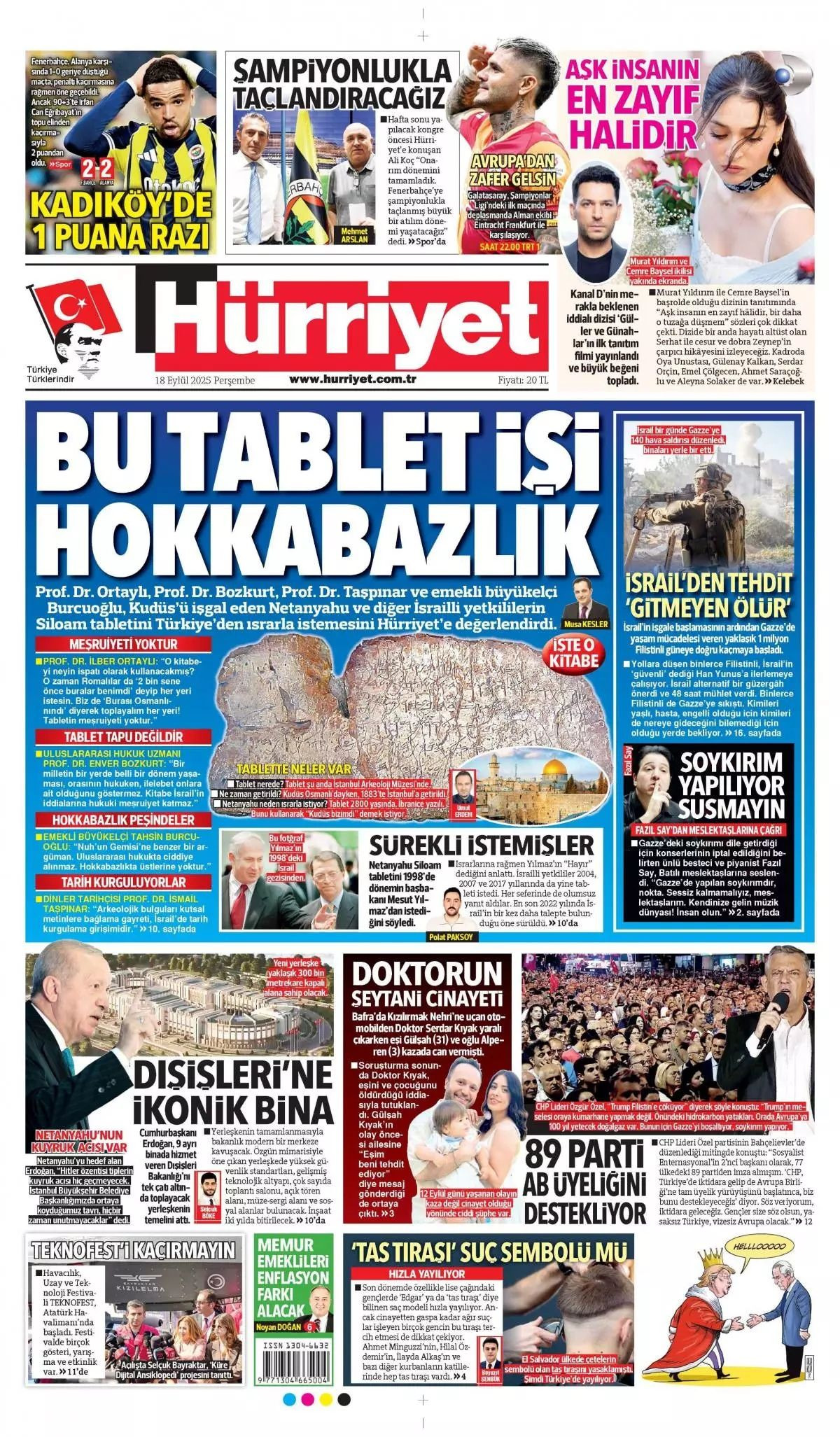 Netanyahu çıldırıyor... Kudüs'te ferman, Gazze'de tapu bizde! Erdoğan'ın "Kudüs'teki hakkımızdan vazgeçmeyiz" sözleri manşetlerde... - Sayfa 2