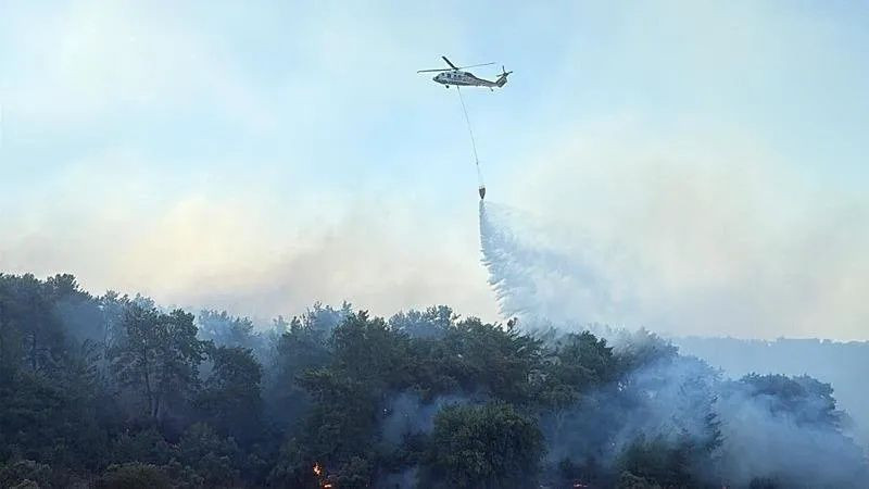 Alevler ev ve seralara sıçradı! Mahalleler boşaltıldı... Antalya, Aydın ve Muğla’da orman yangınları! Alevlere karşı canhıraş mücadele... - Sayfa 5