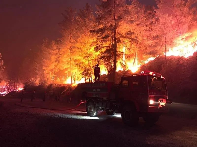 Alevler ev ve seralara sıçradı! Mahalleler boşaltıldı... Antalya, Aydın ve Muğla’da orman yangınları! Alevlere karşı canhıraş mücadele... - Sayfa 2