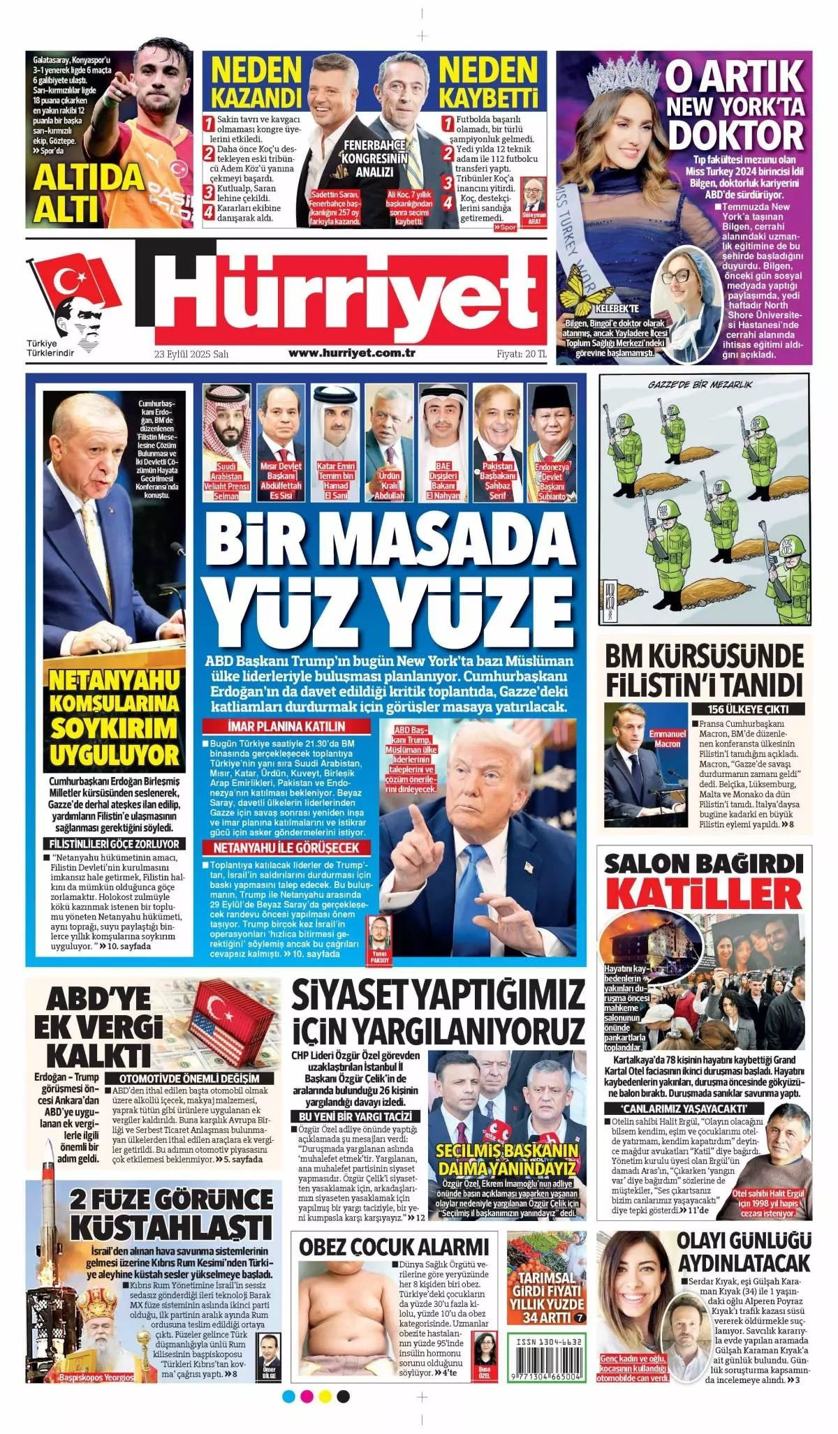 Filistin davası dünyaya mal oldu! Cumhurbaşkanı Erdoğan'ın tarihi BM konuşması manşetlerde! - Sayfa 2