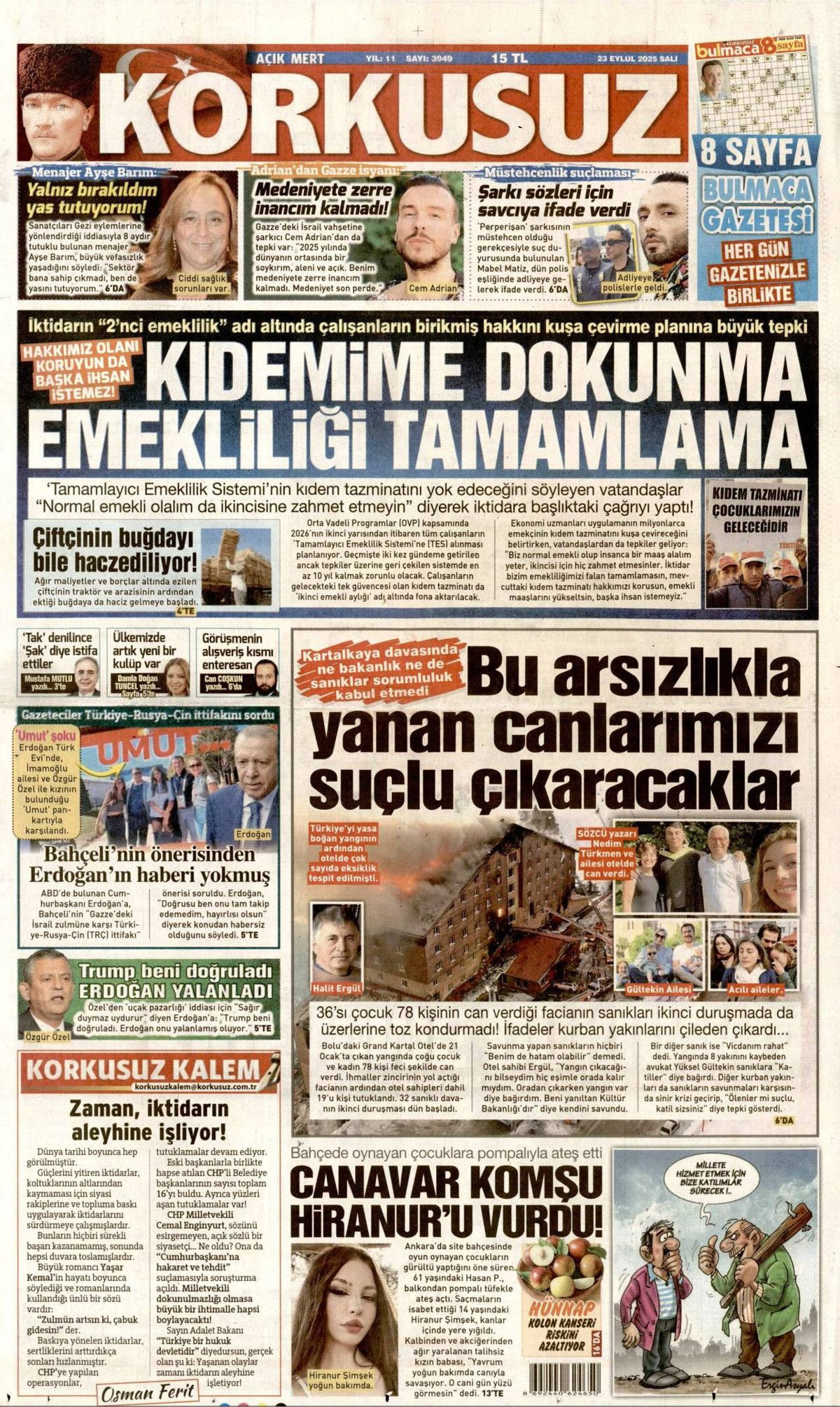 Filistin davası dünyaya mal oldu! Cumhurbaşkanı Erdoğan'ın tarihi BM konuşması manşetlerde! - Sayfa 17