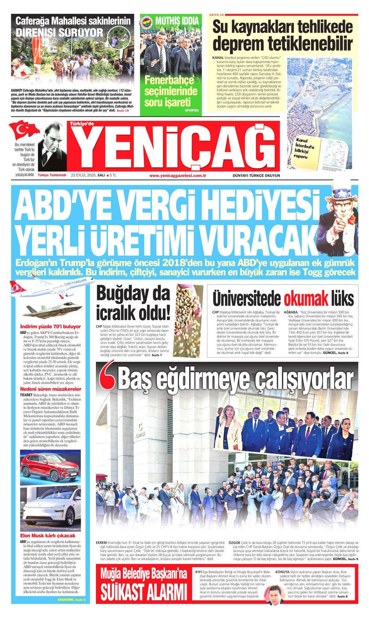 Filistin davası dünyaya mal oldu! Cumhurbaşkanı Erdoğan'ın tarihi BM konuşması manşetlerde! - Sayfa 10