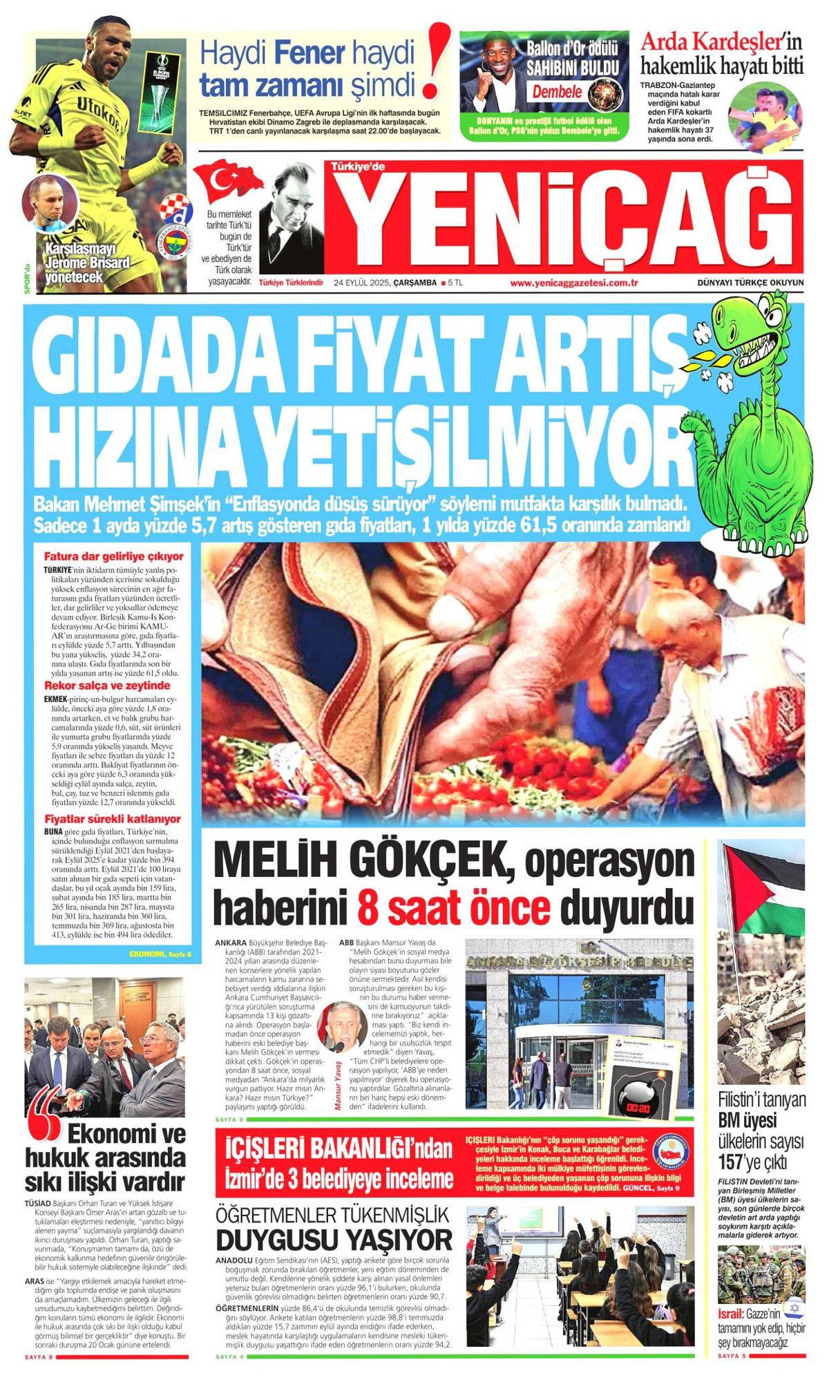 Hangi vicdan buna dayanır? Cumhurbaşkanı Erdoğan'ın tarihi BM konuşması manşetlerde! Hangi gazete nasıl gördü? - Sayfa 20