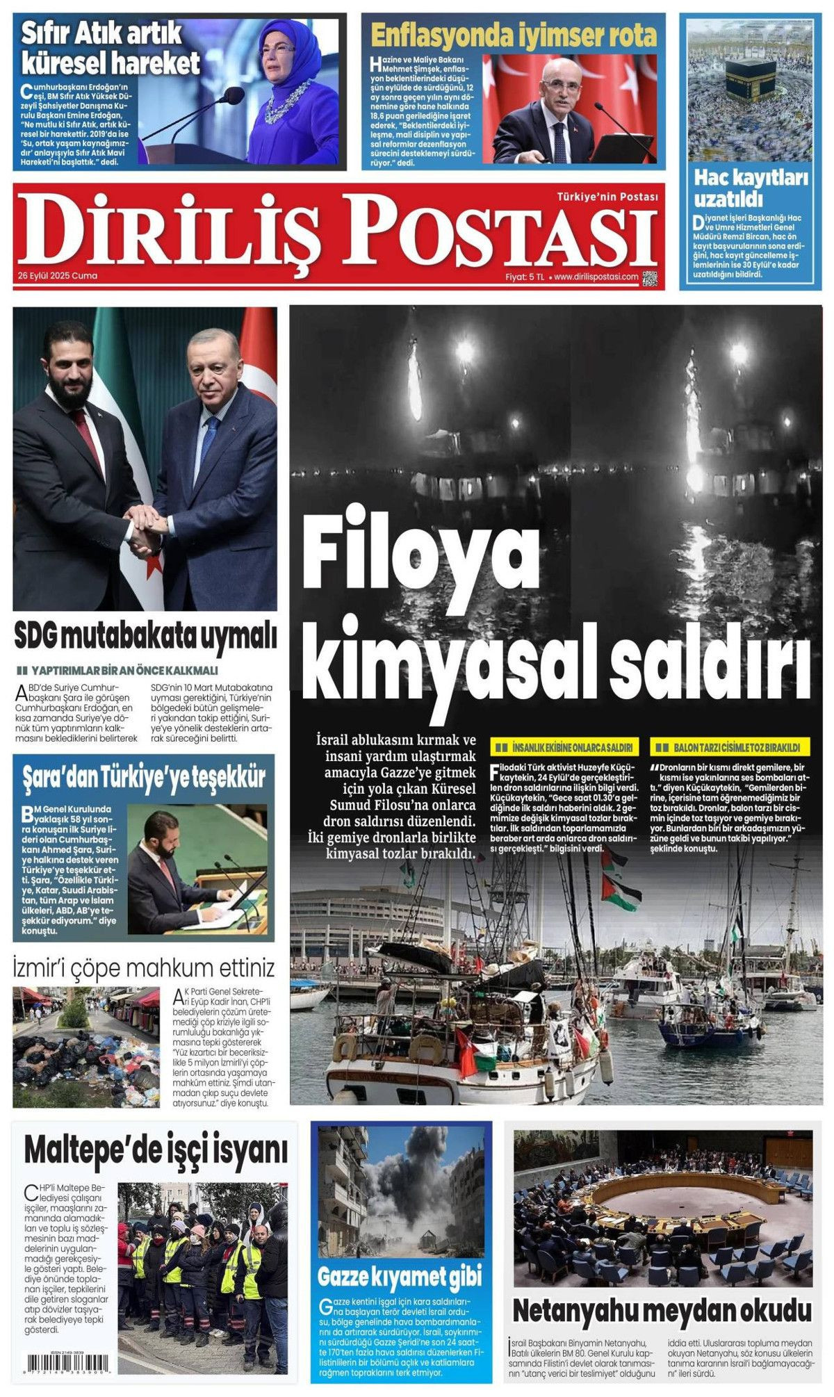 Sıcak mesajlar, sıkı pazarlık! Erdoğan, 6 yıl sonra  Beyaz Saray'da övgülerle karşılandı... Erdoğan-Trump görüşmesi manşetlerde! - Sayfa 18