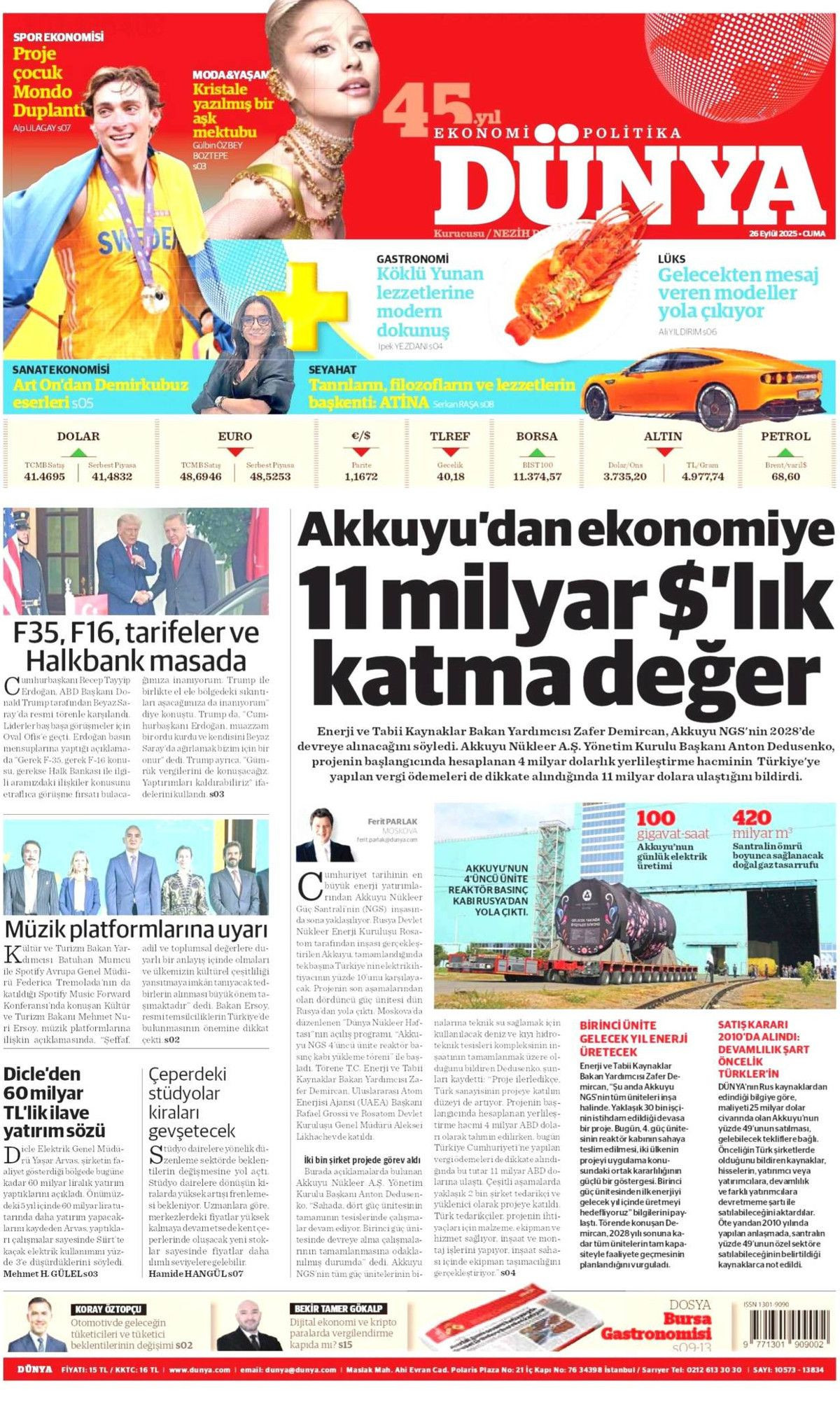 Sıcak mesajlar, sıkı pazarlık! Erdoğan, 6 yıl sonra  Beyaz Saray'da övgülerle karşılandı... Erdoğan-Trump görüşmesi manşetlerde! - Sayfa 19